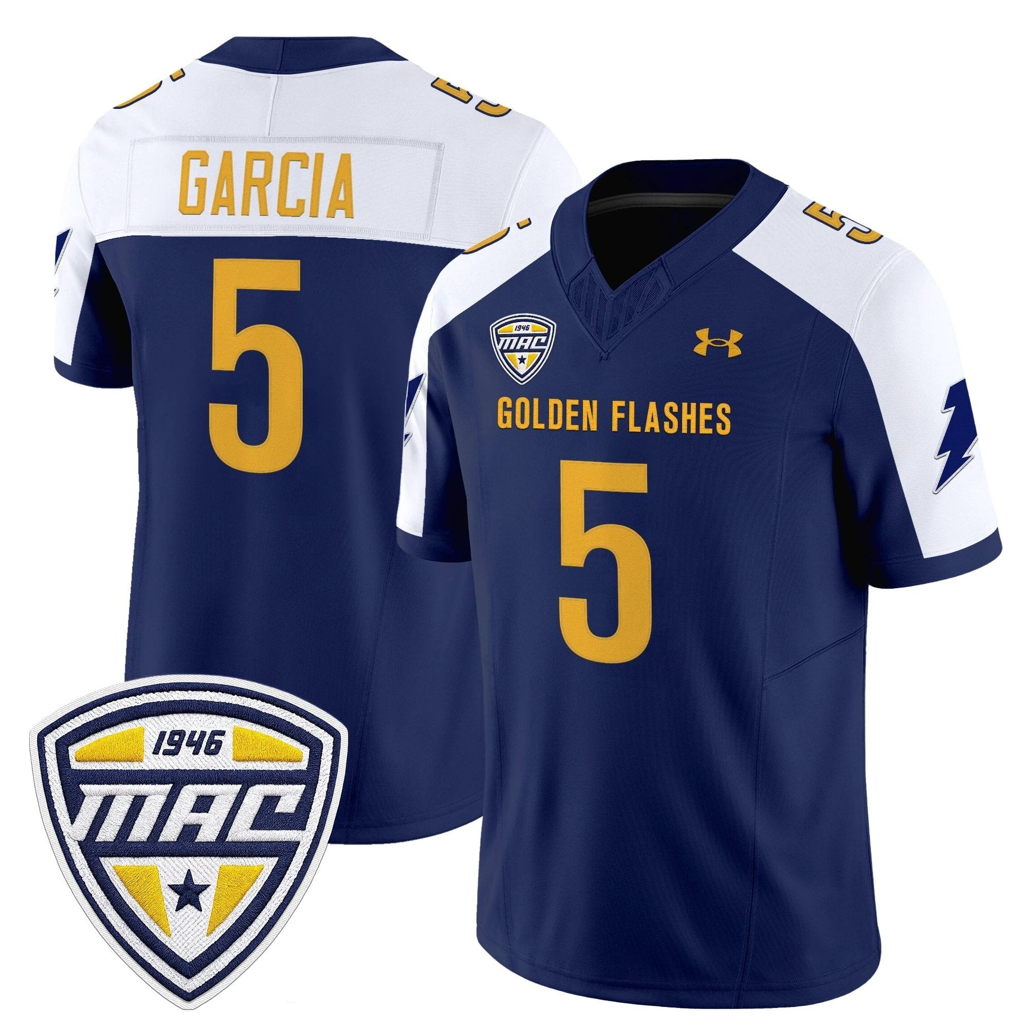 Kent State Golden Flashes 2025 Vapor Limited Jersey - All Stitched by Kent State Golden Flashes