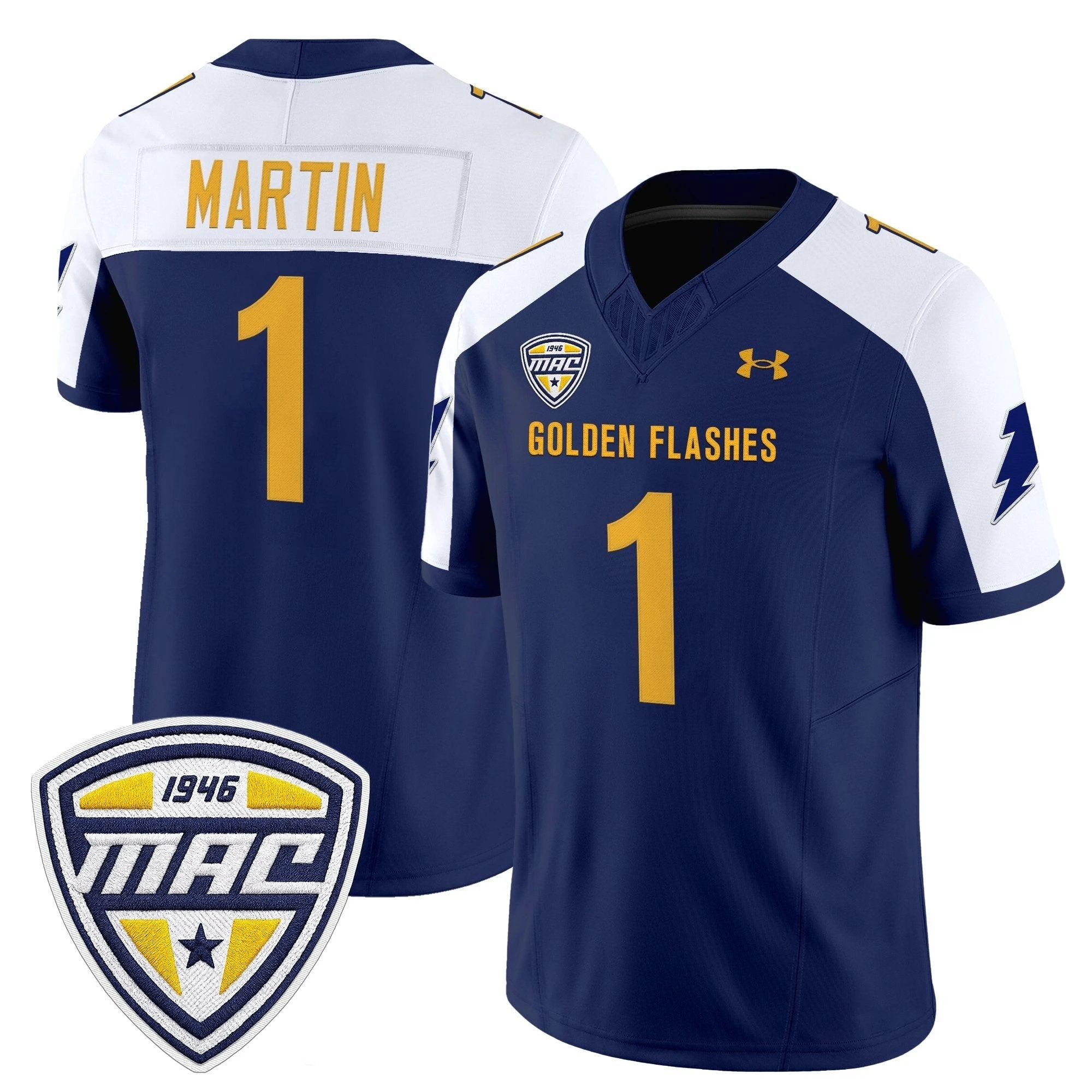 Kent State Golden Flashes 2025 Vapor Limited Jersey - All Stitched by Kent State Golden Flashes
