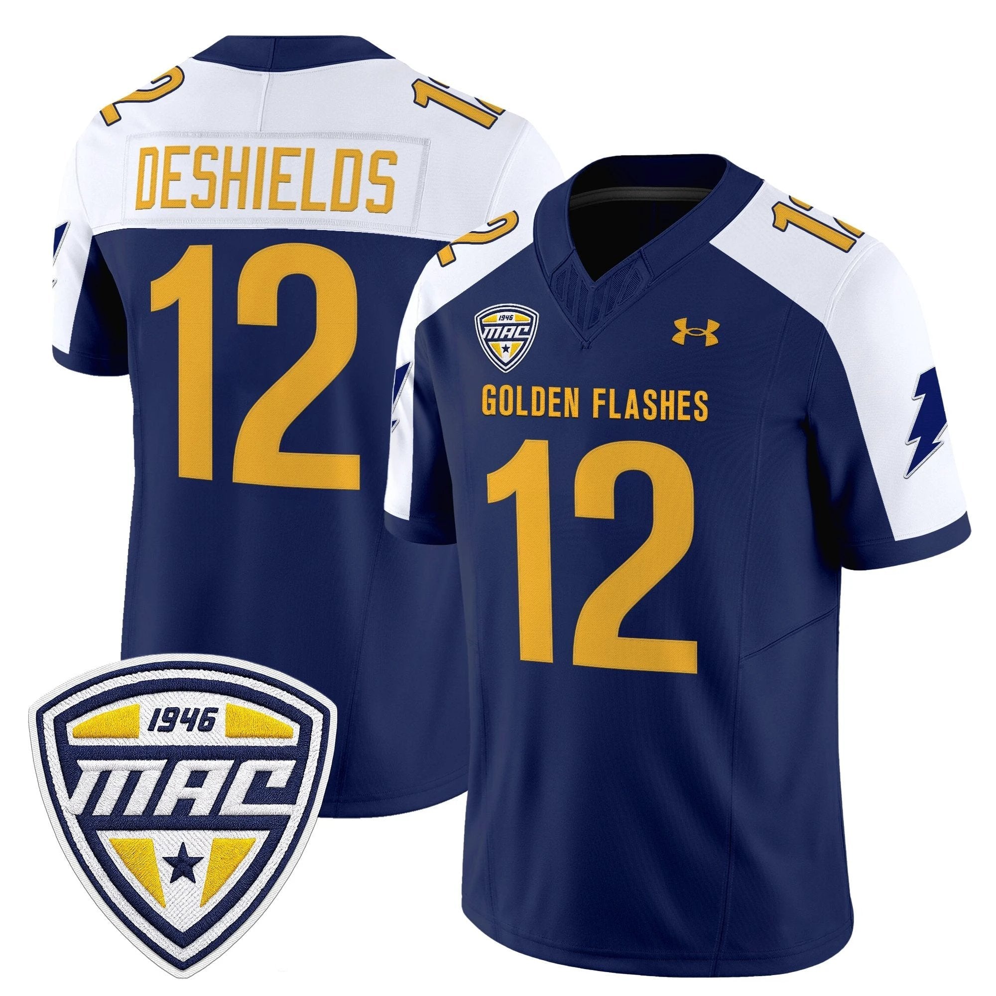 Kent State Golden Flashes 2025 Vapor Limited Jersey - All Stitched by Kent State Golden Flashes