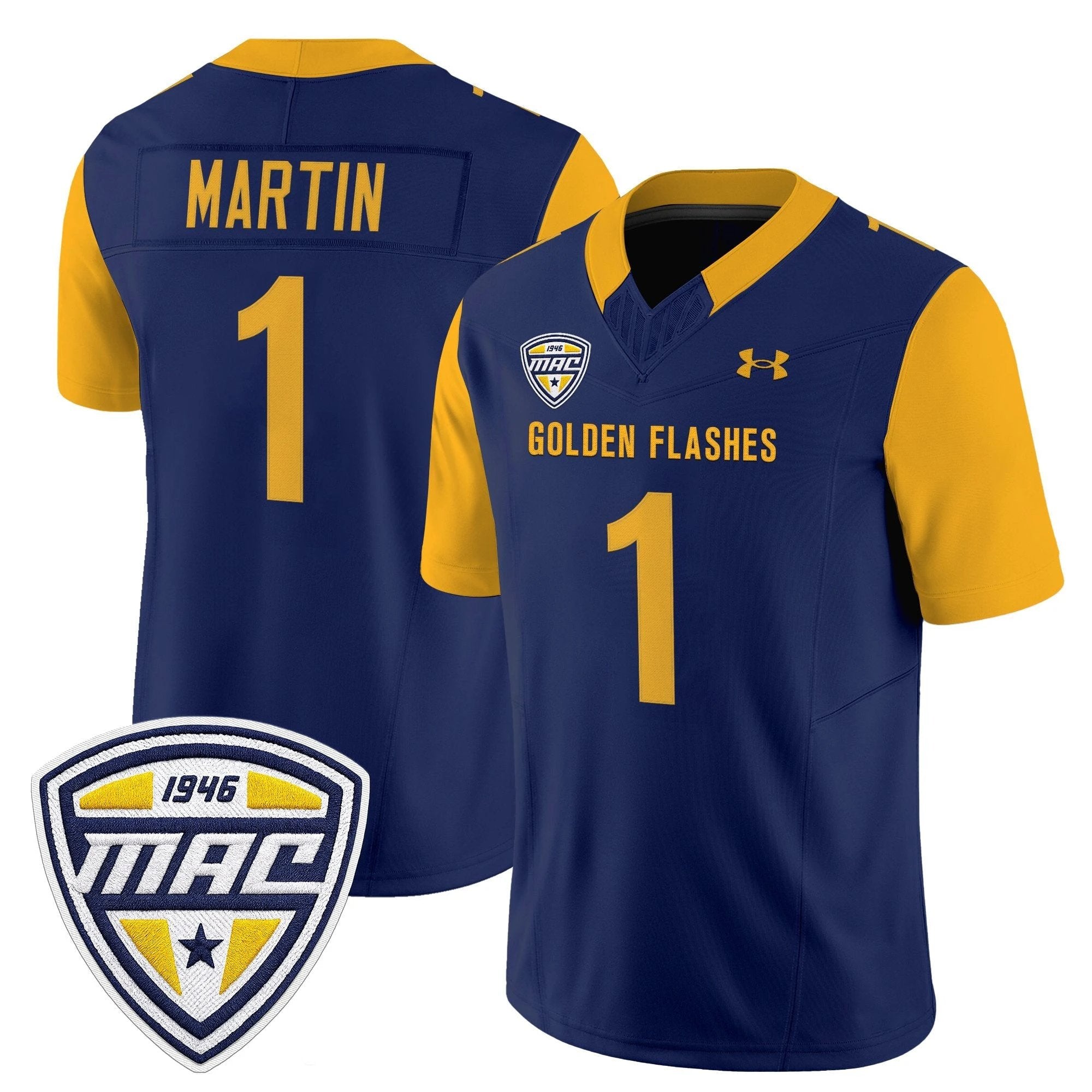 Kent State Golden Flashes 2025 Vapor Limited Jersey - All Stitched by Kent State Golden Flashes
