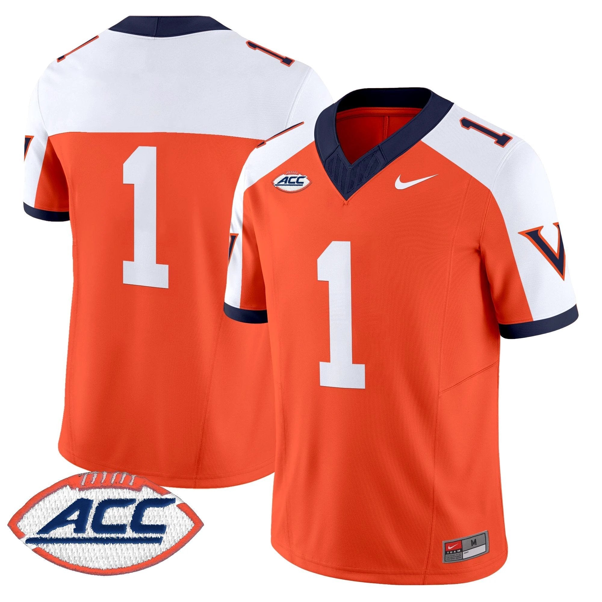 Virginia Cavaliers 1995 Throwbacks Vapor Limited Jersey - All Stitched by Virginia Cavaliers