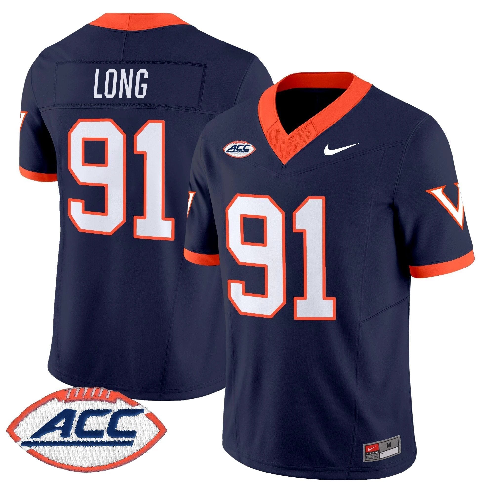 Virginia Cavaliers 1995 Throwbacks Vapor Limited Jersey - All Stitched by Virginia Cavaliers