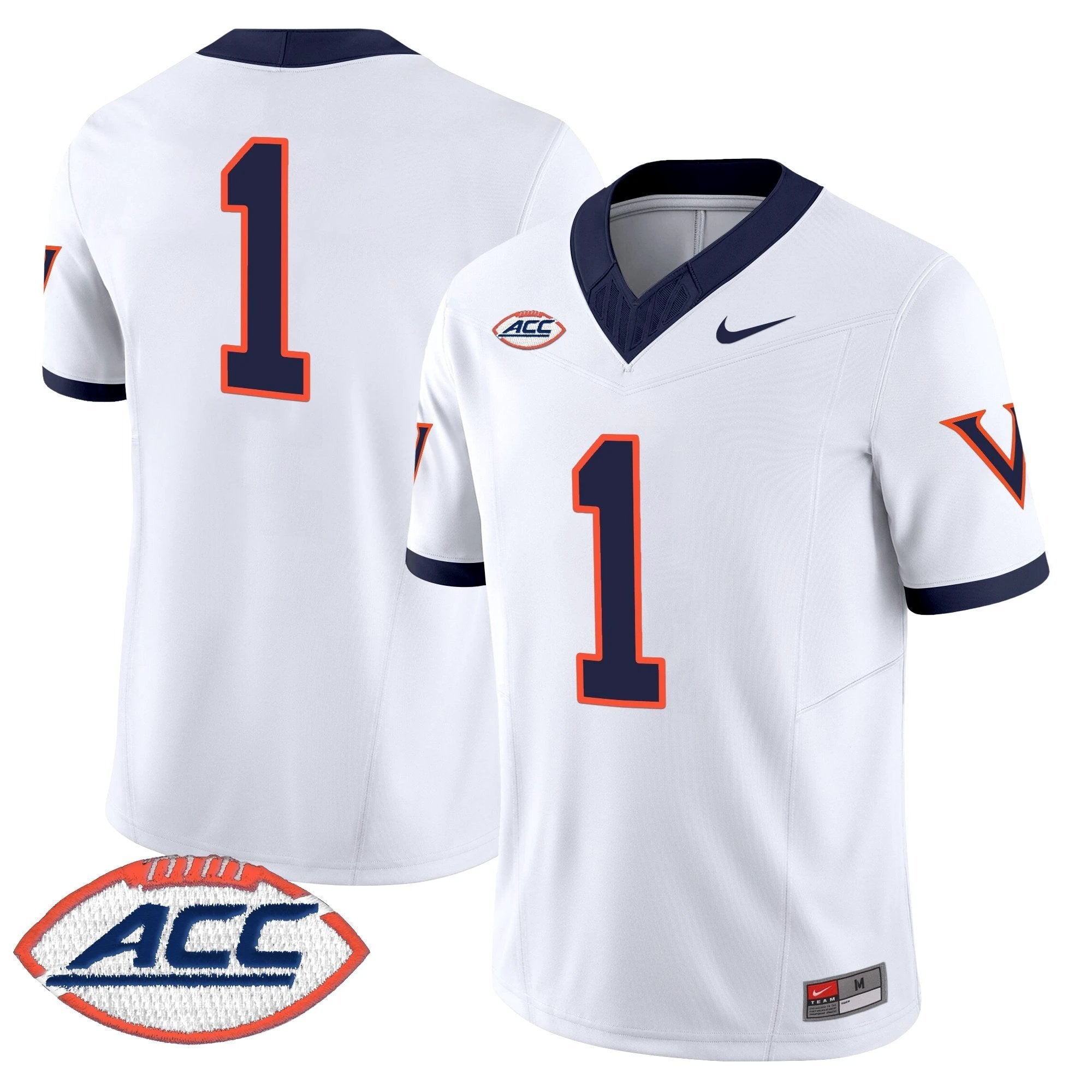 Virginia Cavaliers 1995 Throwbacks Vapor Limited Jersey - All Stitched by Virginia Cavaliers