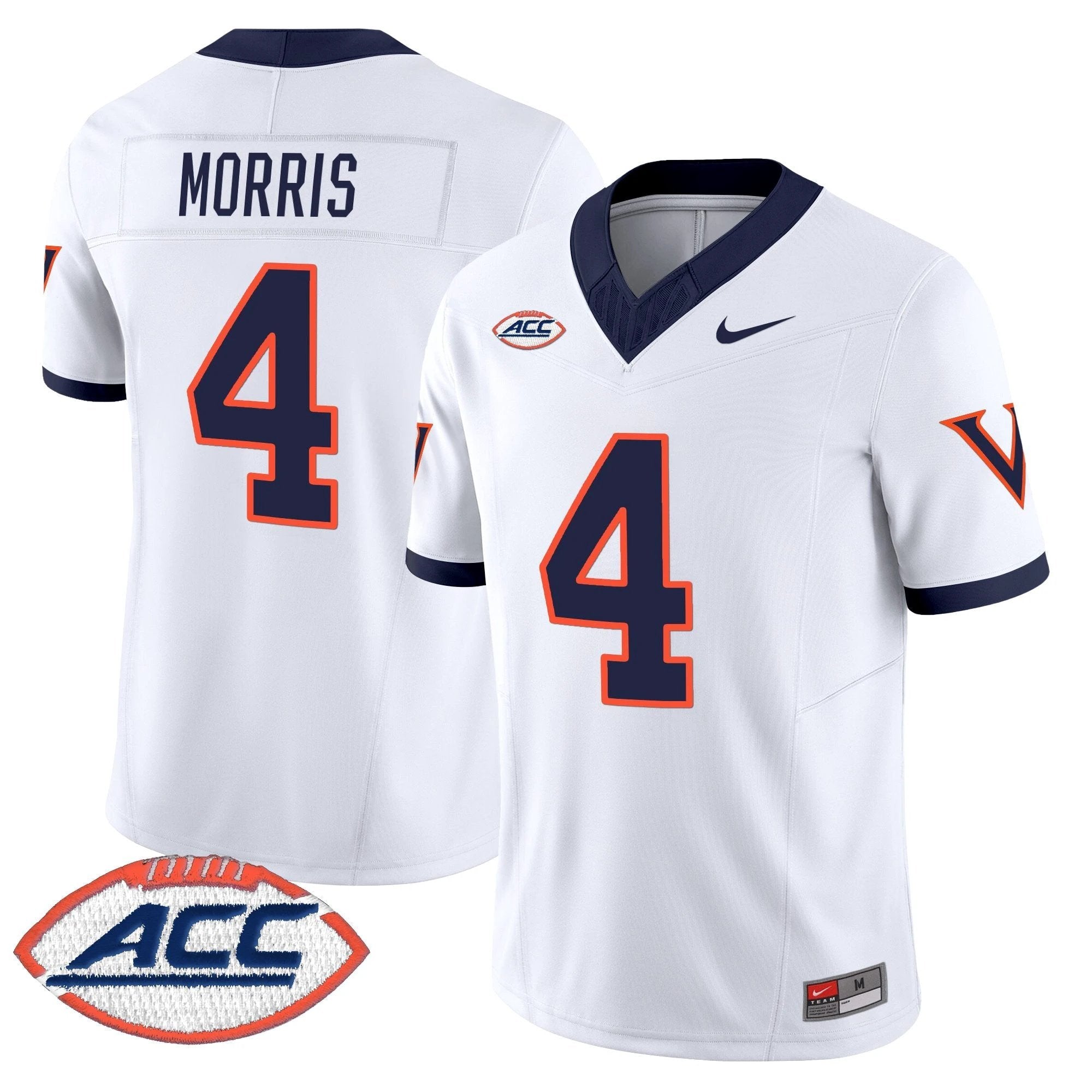 Virginia Cavaliers 1995 Throwbacks Vapor Limited Jersey - All Stitched by Virginia Cavaliers