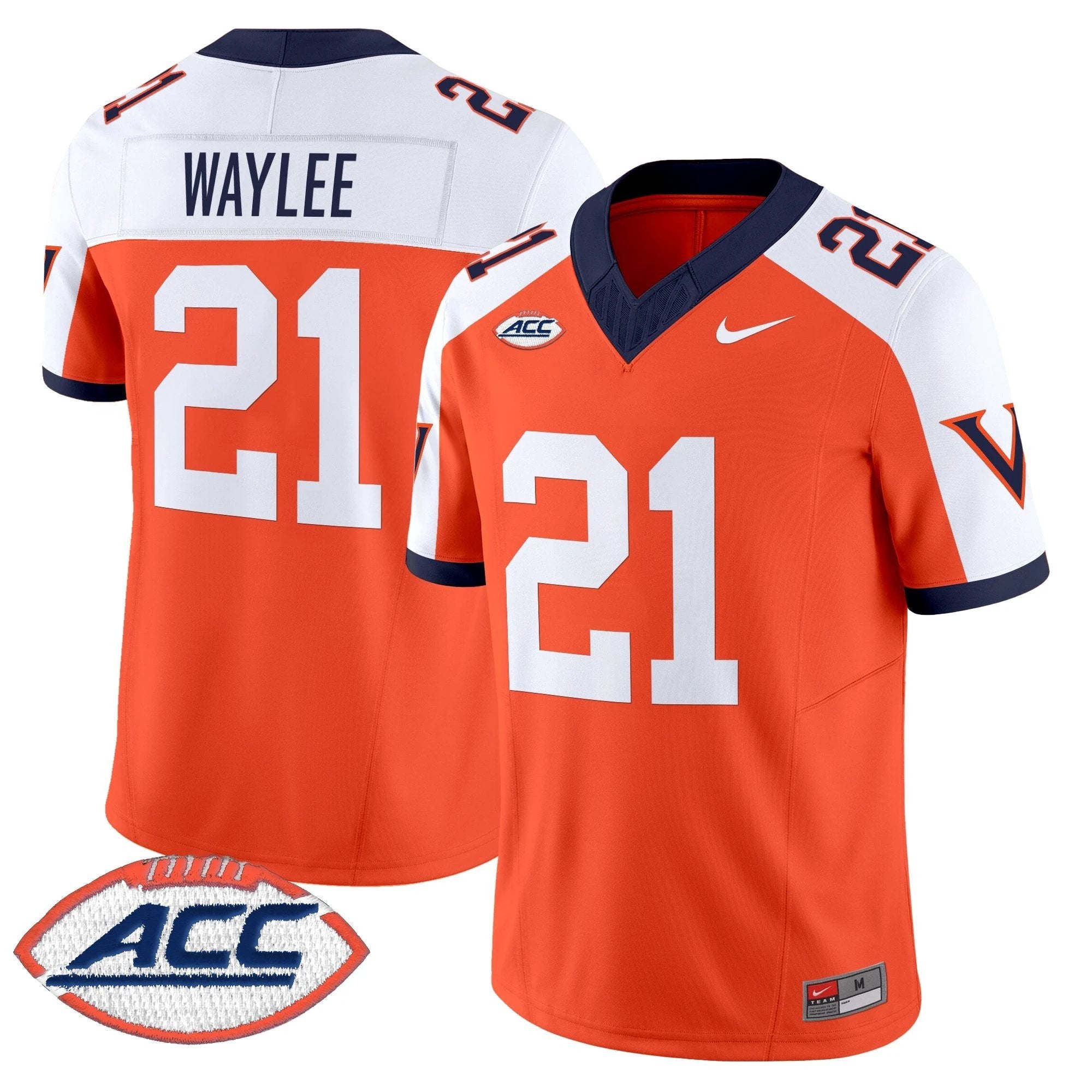 Virginia Cavaliers 1995 Throwbacks Vapor Limited Jersey - All Stitched by Virginia Cavaliers