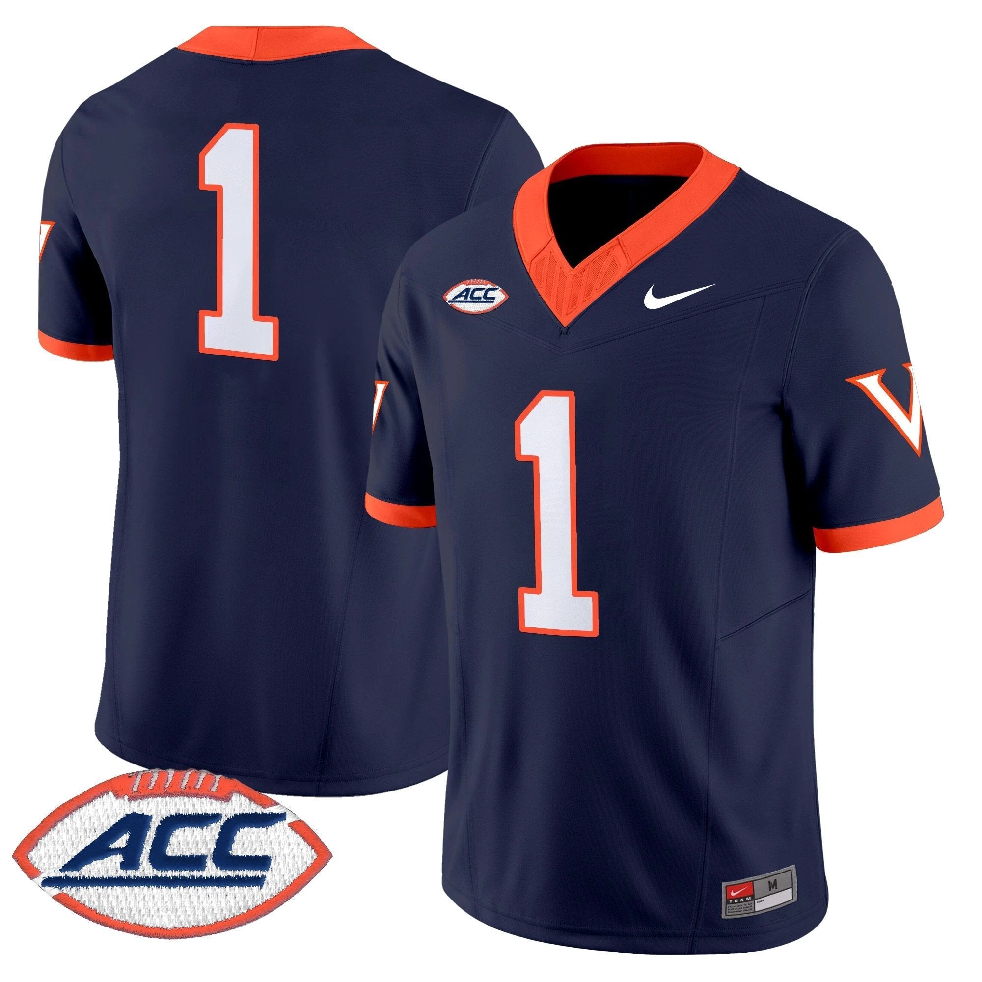 Virginia Cavaliers 1995 Throwbacks Vapor Limited Jersey - All Stitched by Virginia Cavaliers