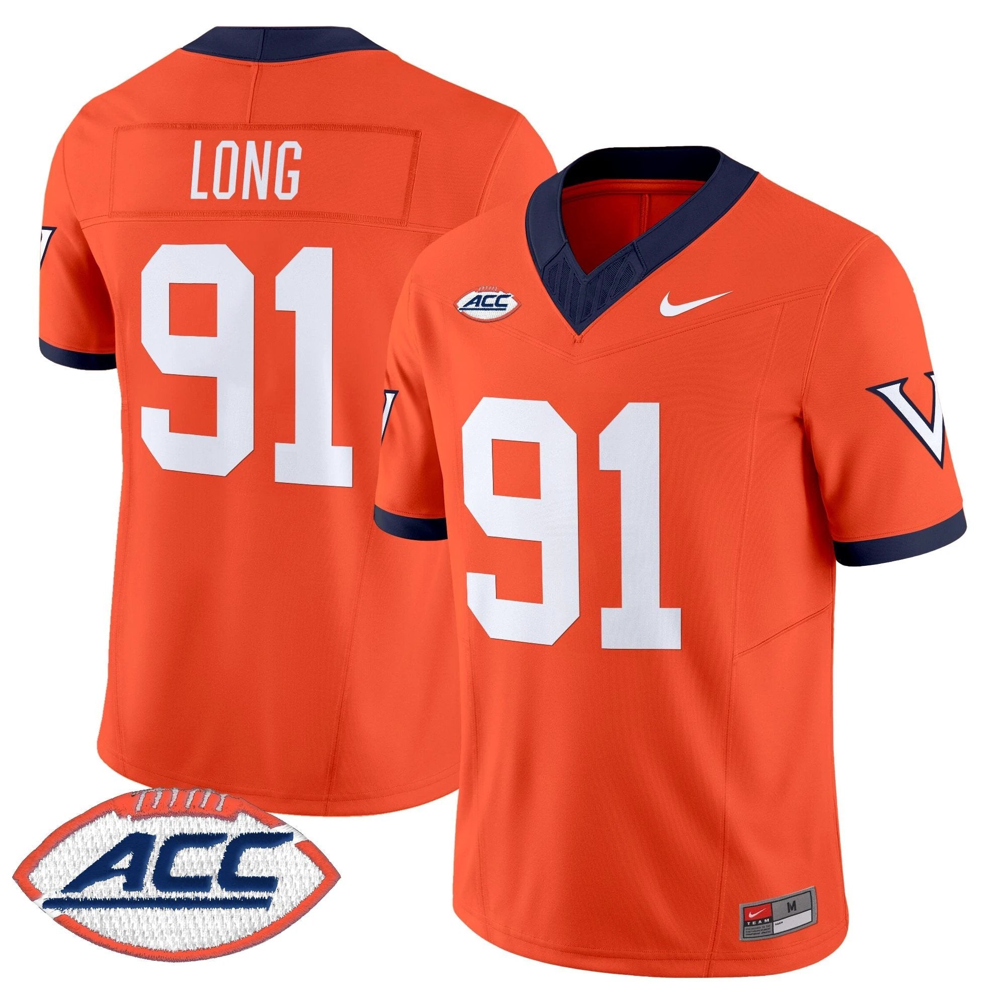 Virginia Cavaliers 1995 Throwbacks Vapor Limited Jersey - All Stitched by Virginia Cavaliers