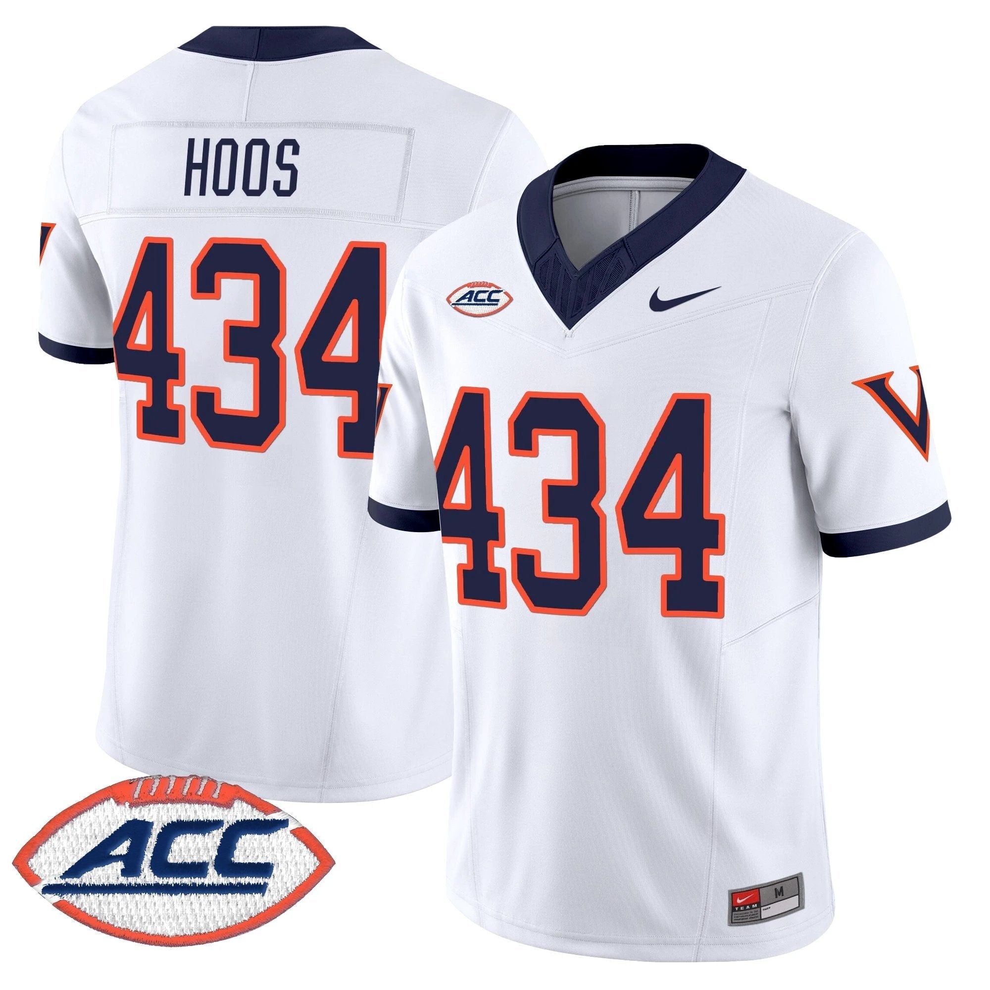 Virginia Cavaliers 1995 Throwbacks Vapor Limited Jersey - All Stitched by Virginia Cavaliers