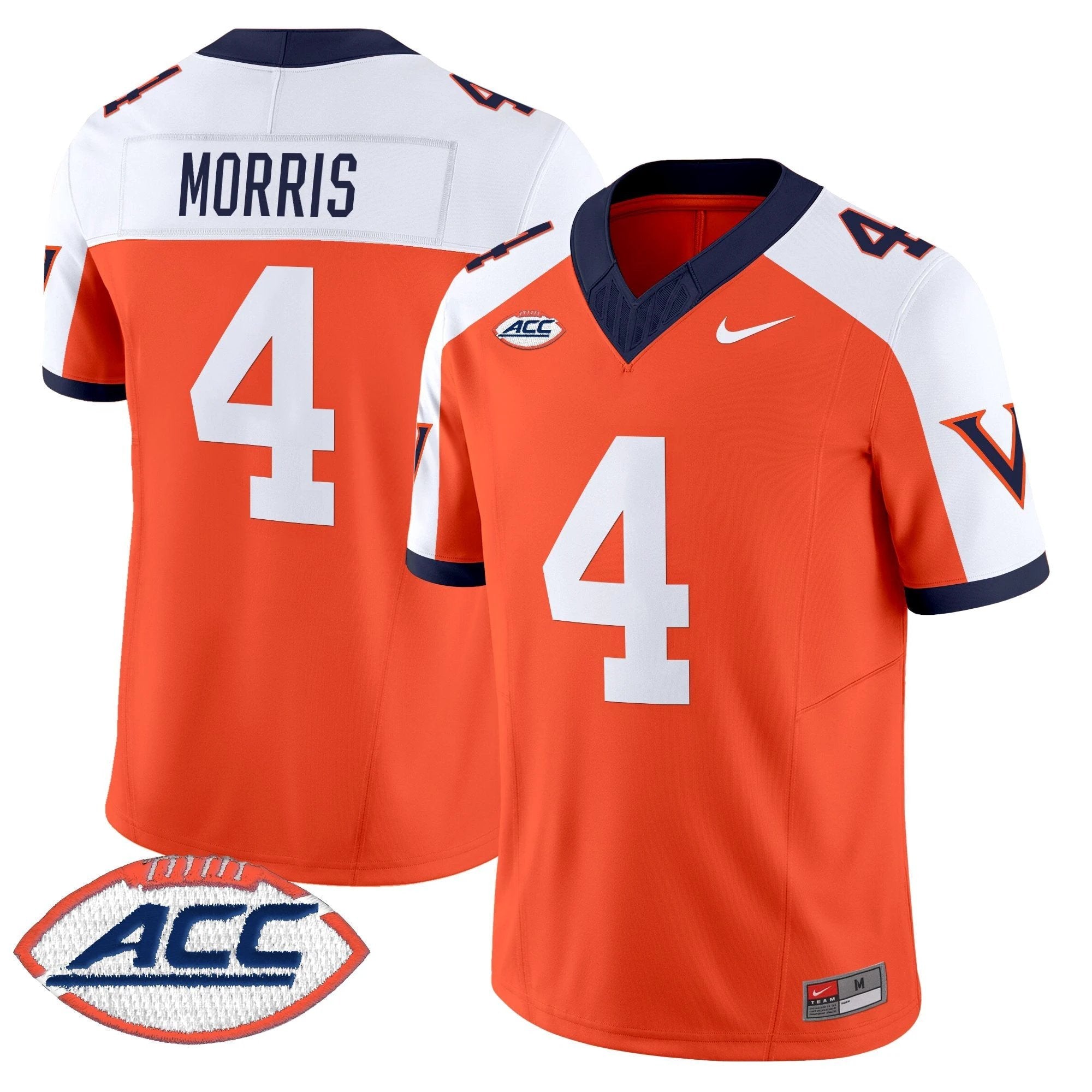 Virginia Cavaliers 1995 Throwbacks Vapor Limited Jersey - All Stitched by Virginia Cavaliers
