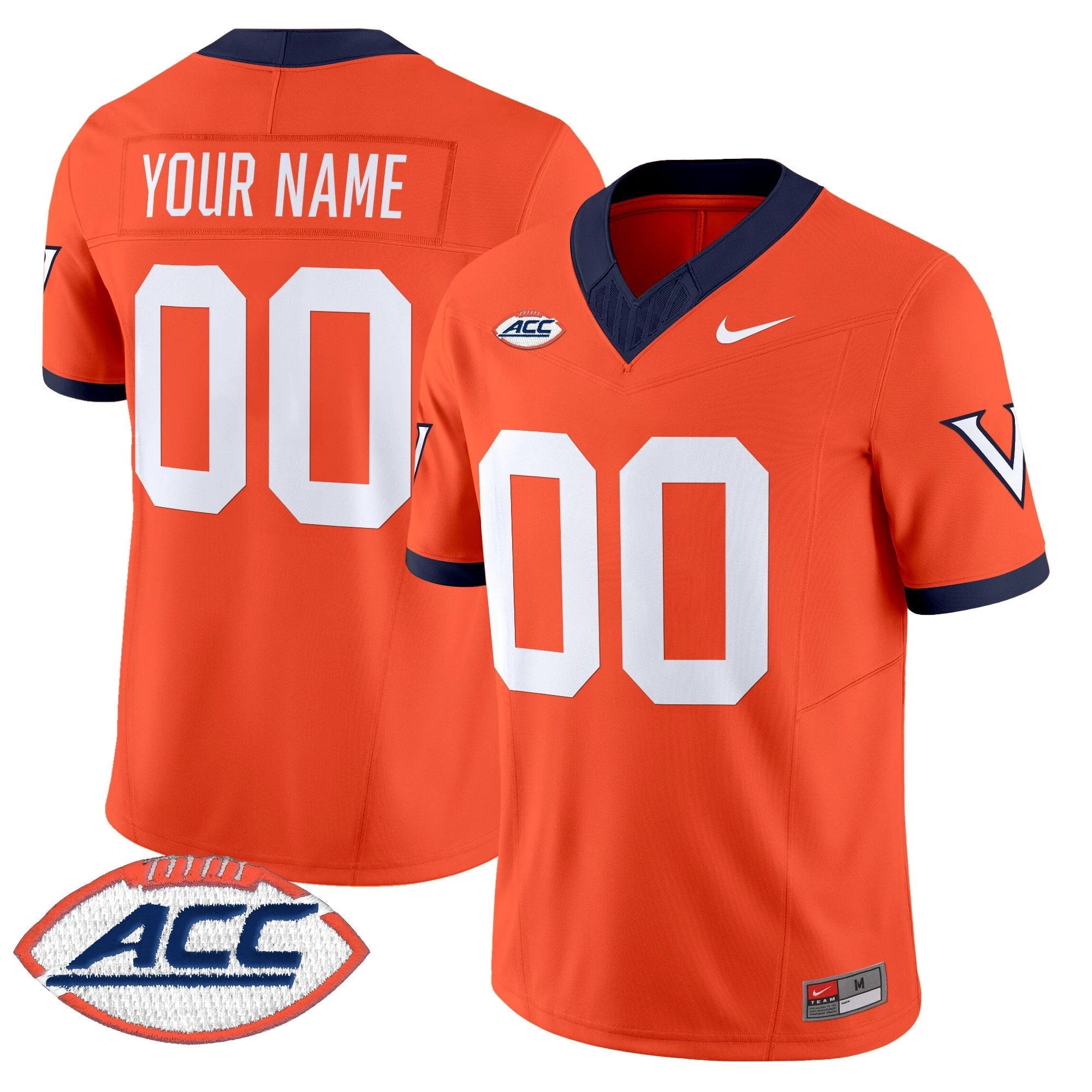 Virginia Cavaliers 1995 Throwbacks Vapor Limited Custom Jersey - All Stitched by Virginia Cavaliers
