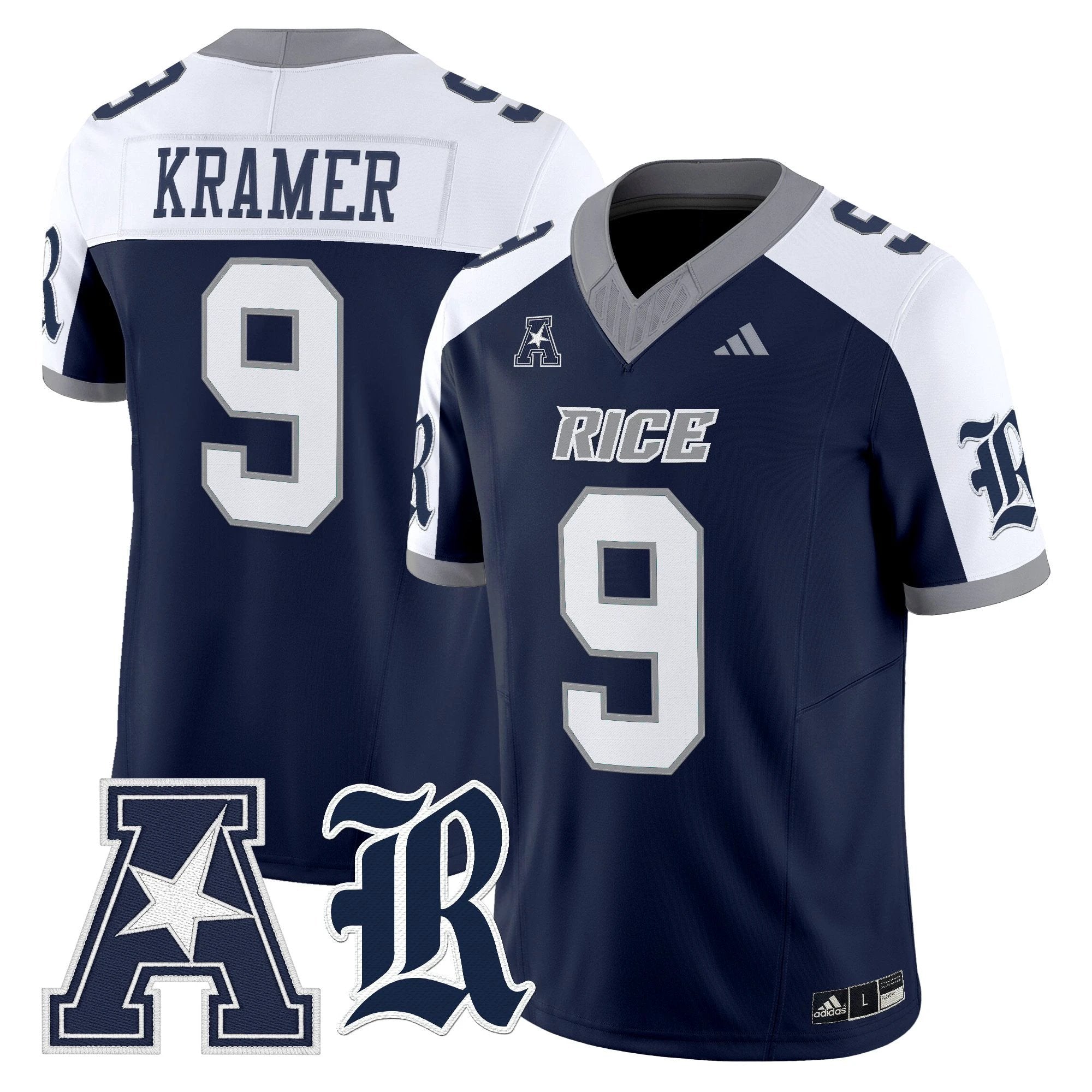 Rice Owls 2025 Vapor Limited Jersey - All Stitched by Rice Owls