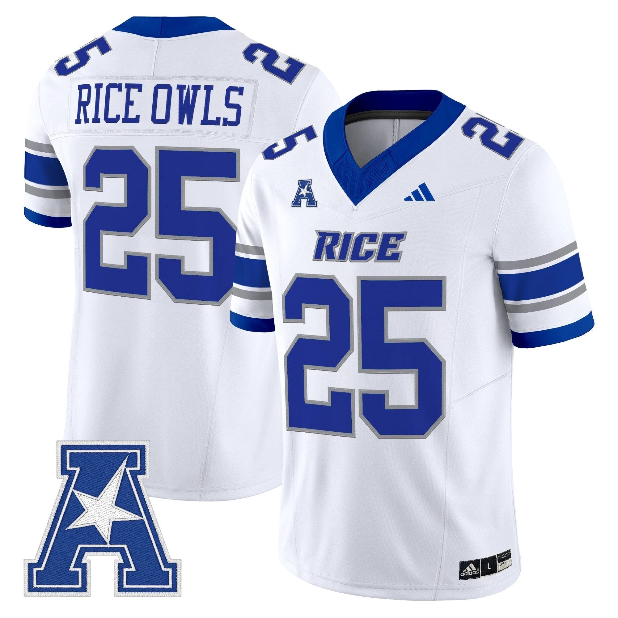 Rice Owls 2025 Vapor Limited Jersey - All Stitched by Rice Owls