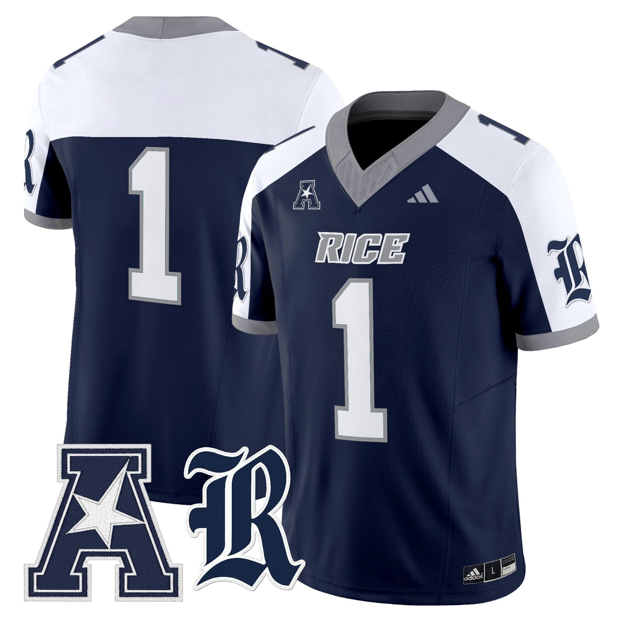 Rice Owls 2025 Vapor Limited Jersey - All Stitched by Rice Owls