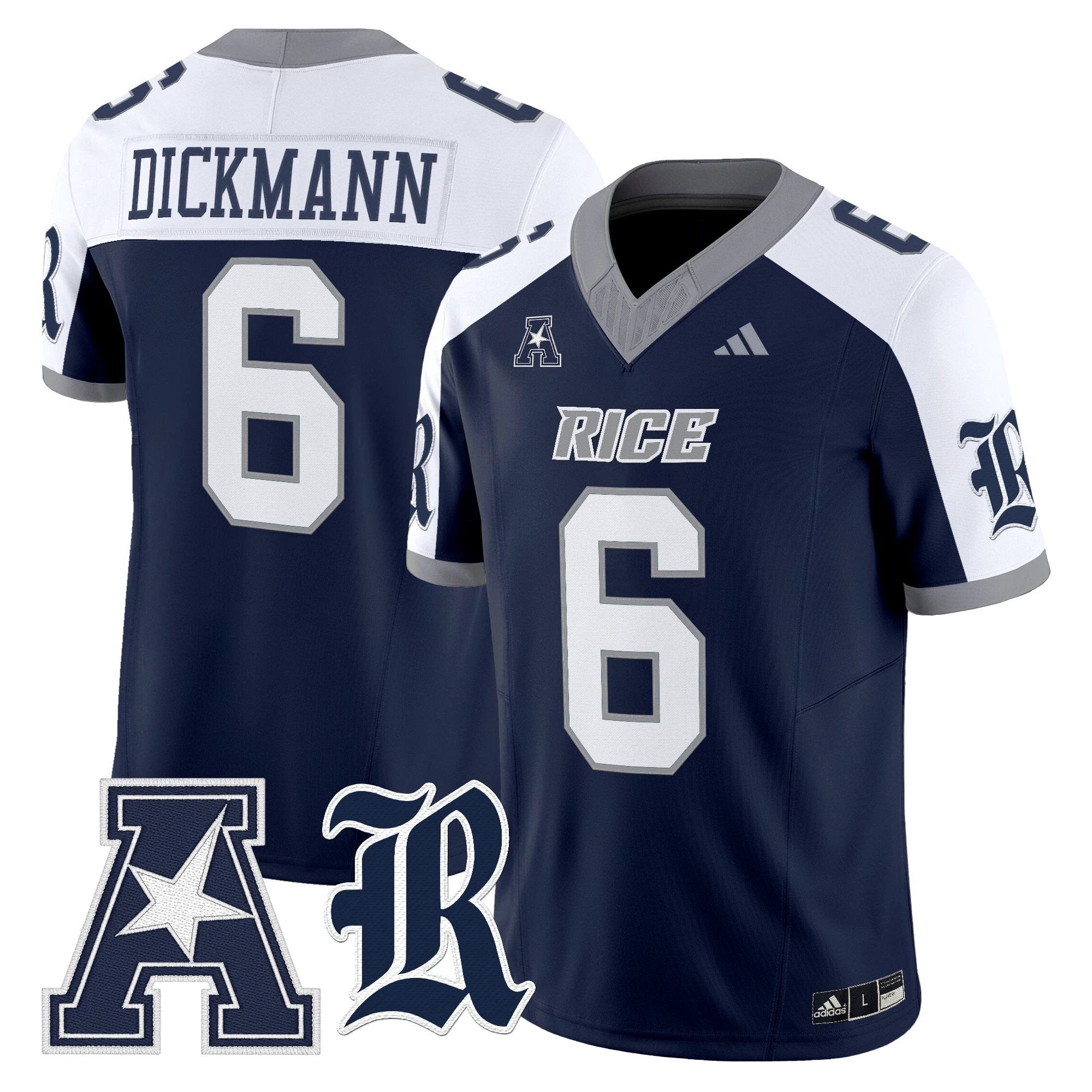 Rice Owls 2025 Vapor Limited Jersey - All Stitched by Rice Owls