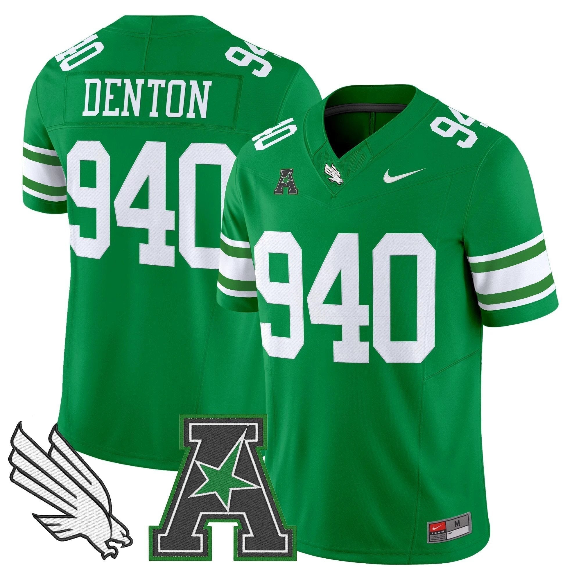 Men's North Texas Mean Green 2025 Vapor Limited Jersey - All Stitched by NCAA Football Sunday Nov 2