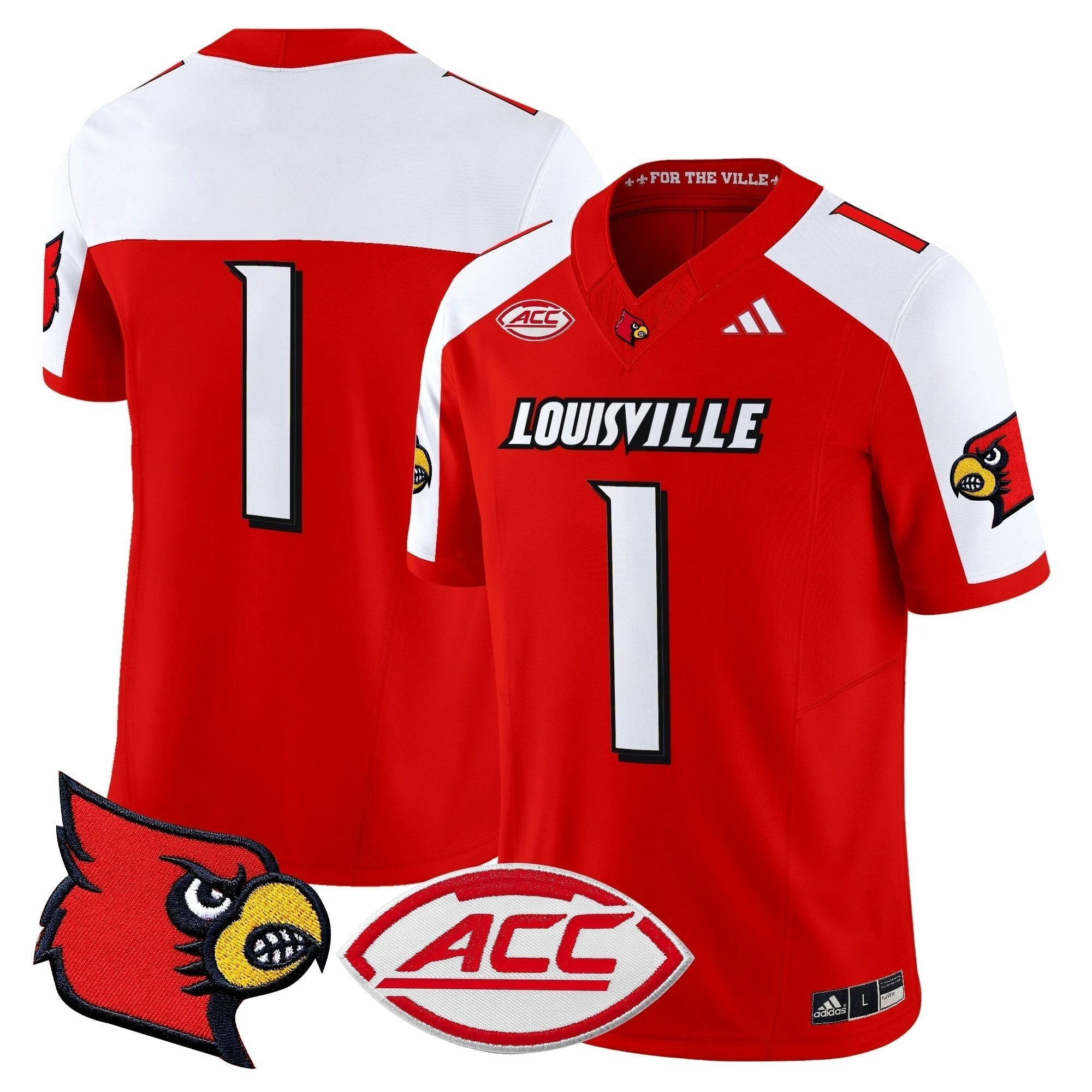 Louisville Cardinals 2025 Vapor Limited Jersey - All Stitched by Louisville Cardinals