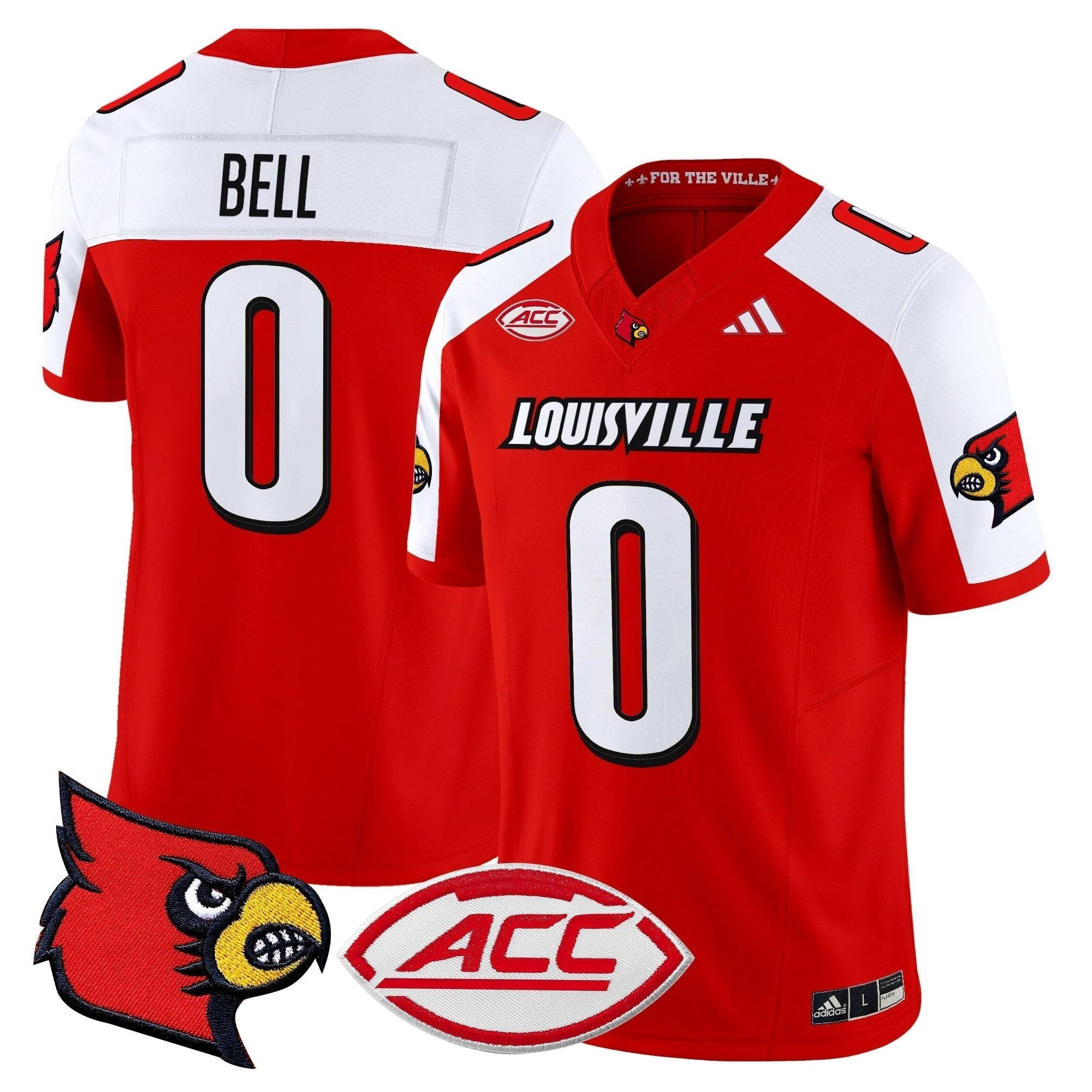 Louisville Cardinals 2025 Vapor Limited Jersey - All Stitched by Louisville Cardinals