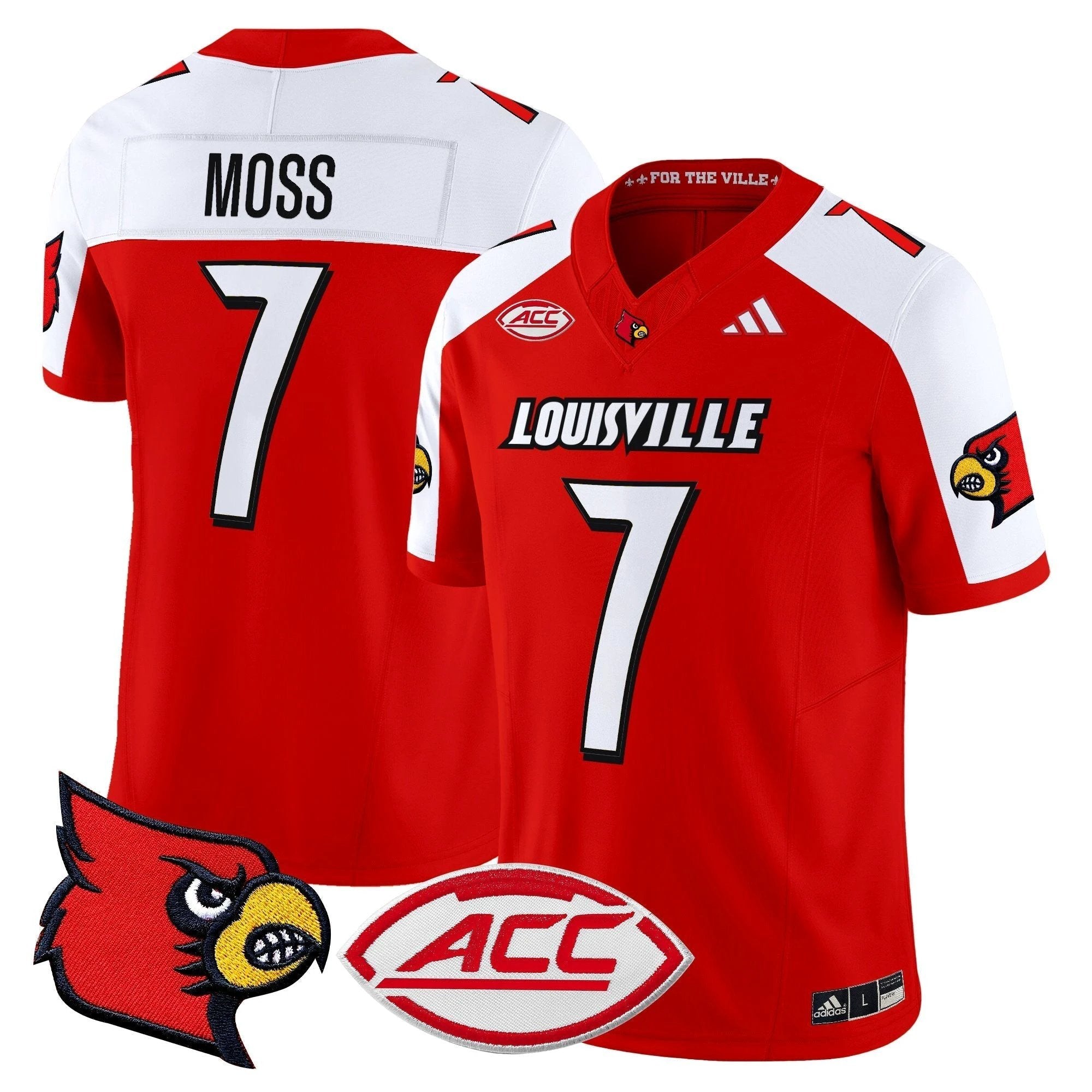 Louisville Cardinals 2025 Vapor Limited Jersey - All Stitched by Louisville Cardinals