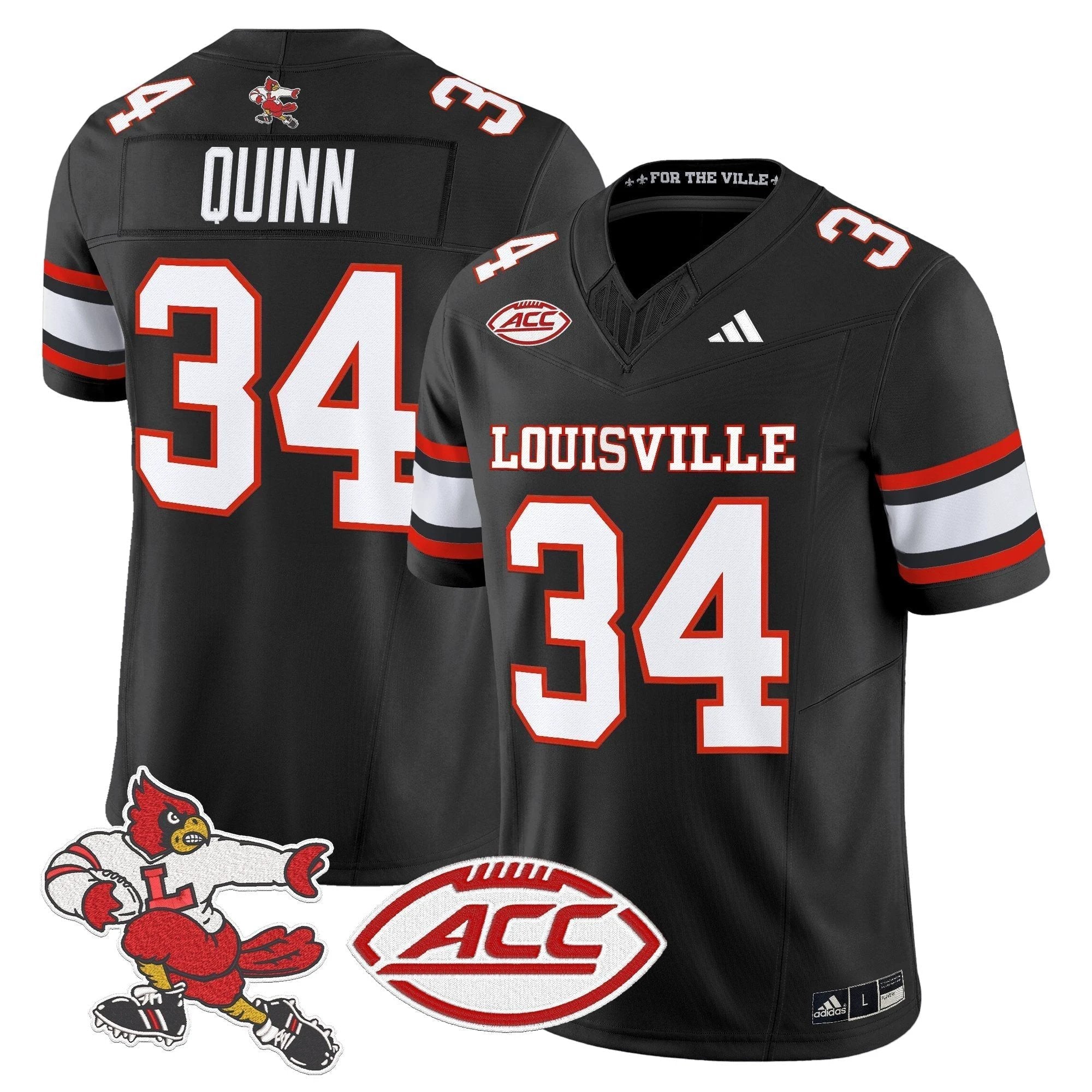 Louisville Cardinals 2025 Vapor Limited Jersey - All Stitched by Louisville Cardinals
