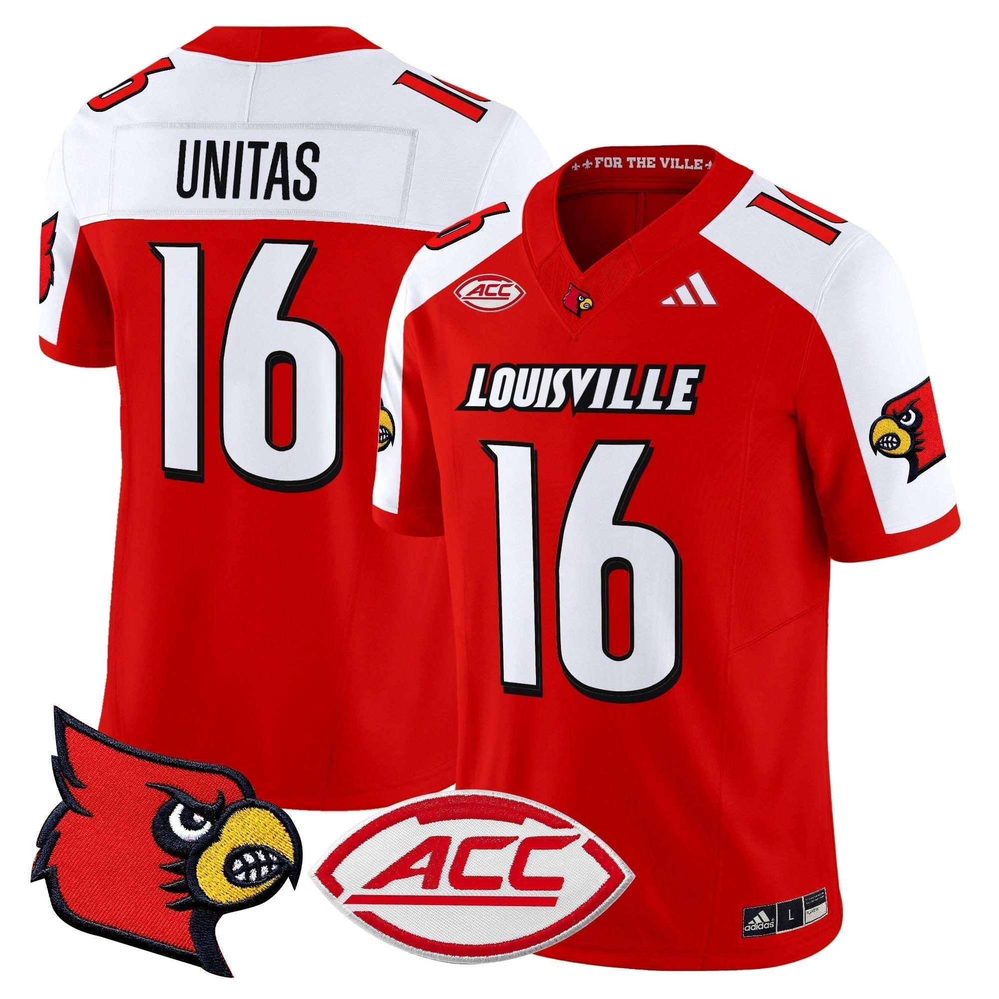 Louisville Cardinals 2025 Vapor Limited Jersey - All Stitched by Louisville Cardinals