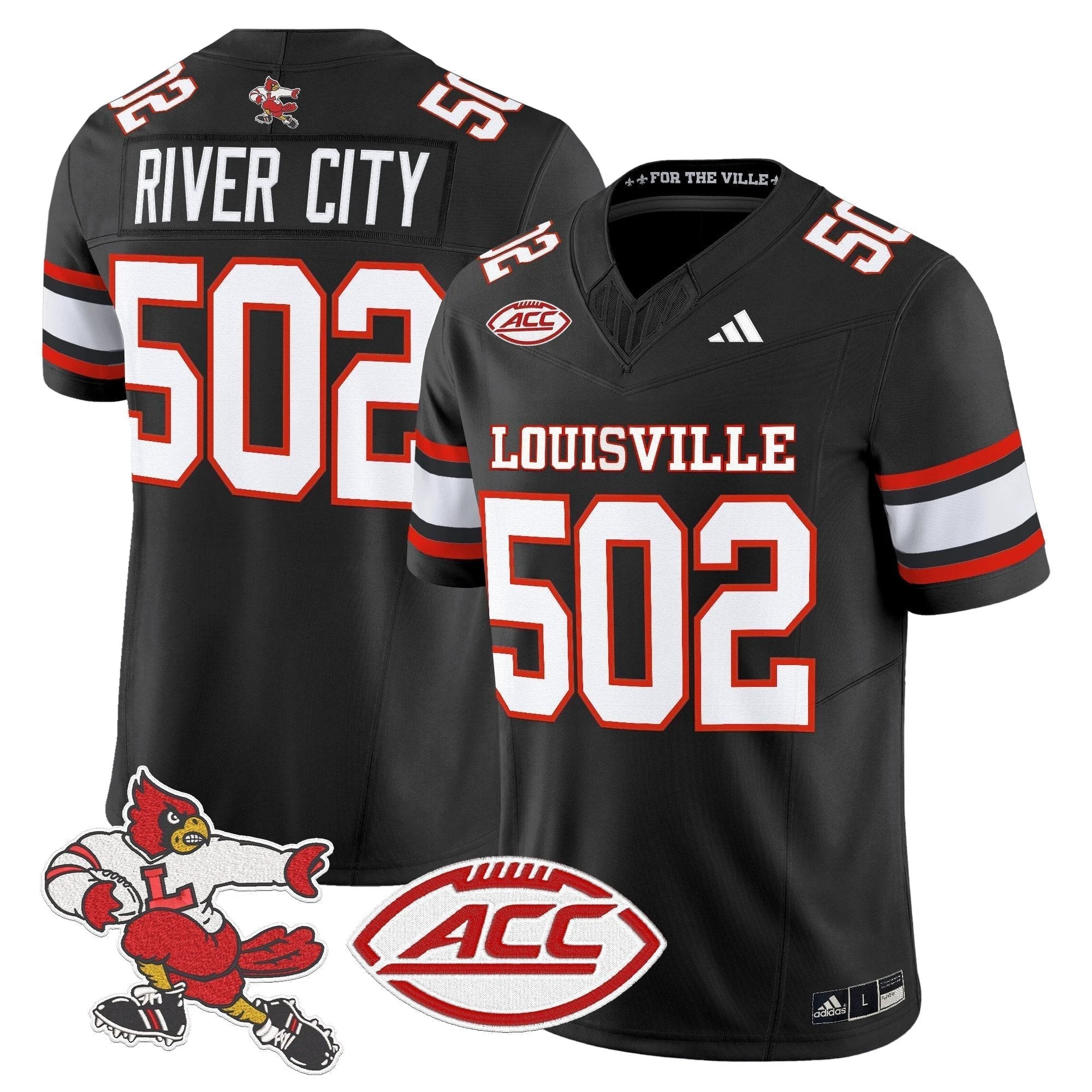 Louisville Cardinals 2025 Vapor Limited Jersey - All Stitched by Louisville Cardinals