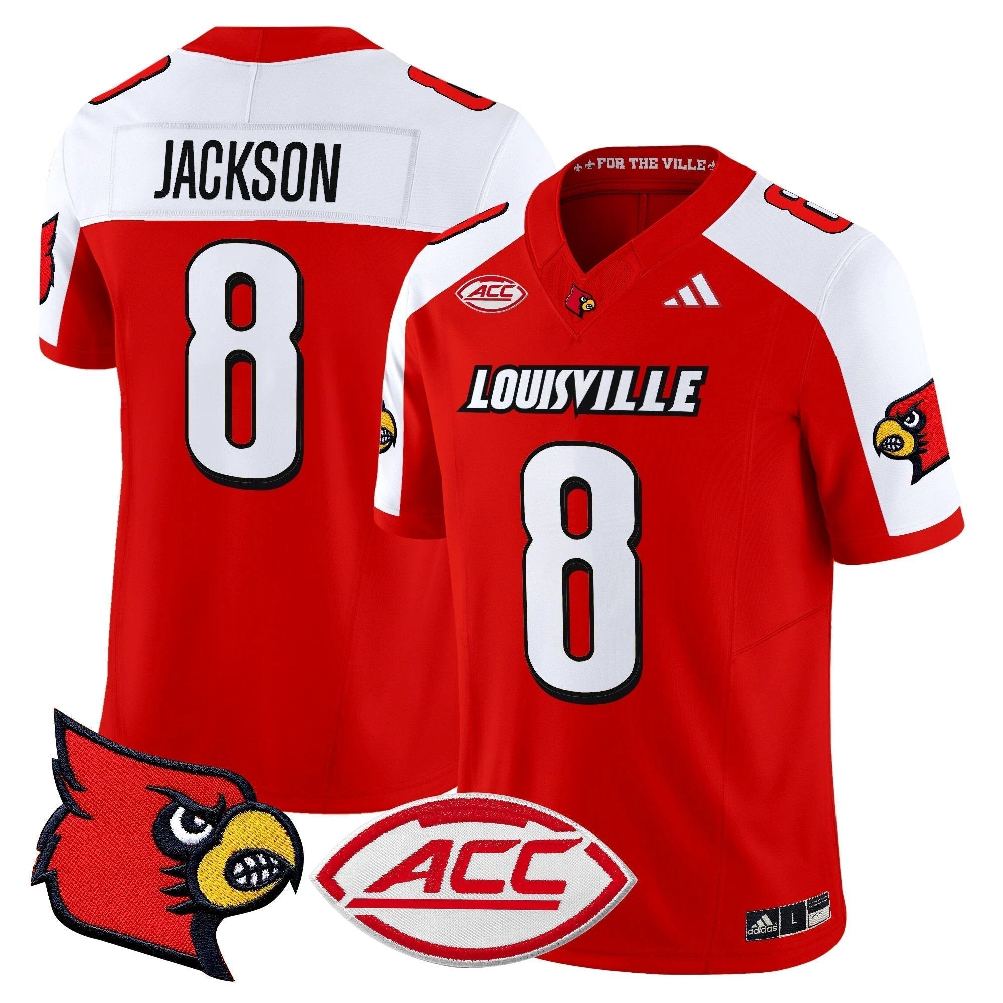 Louisville Cardinals 2025 Vapor Limited Jersey - All Stitched by Louisville Cardinals