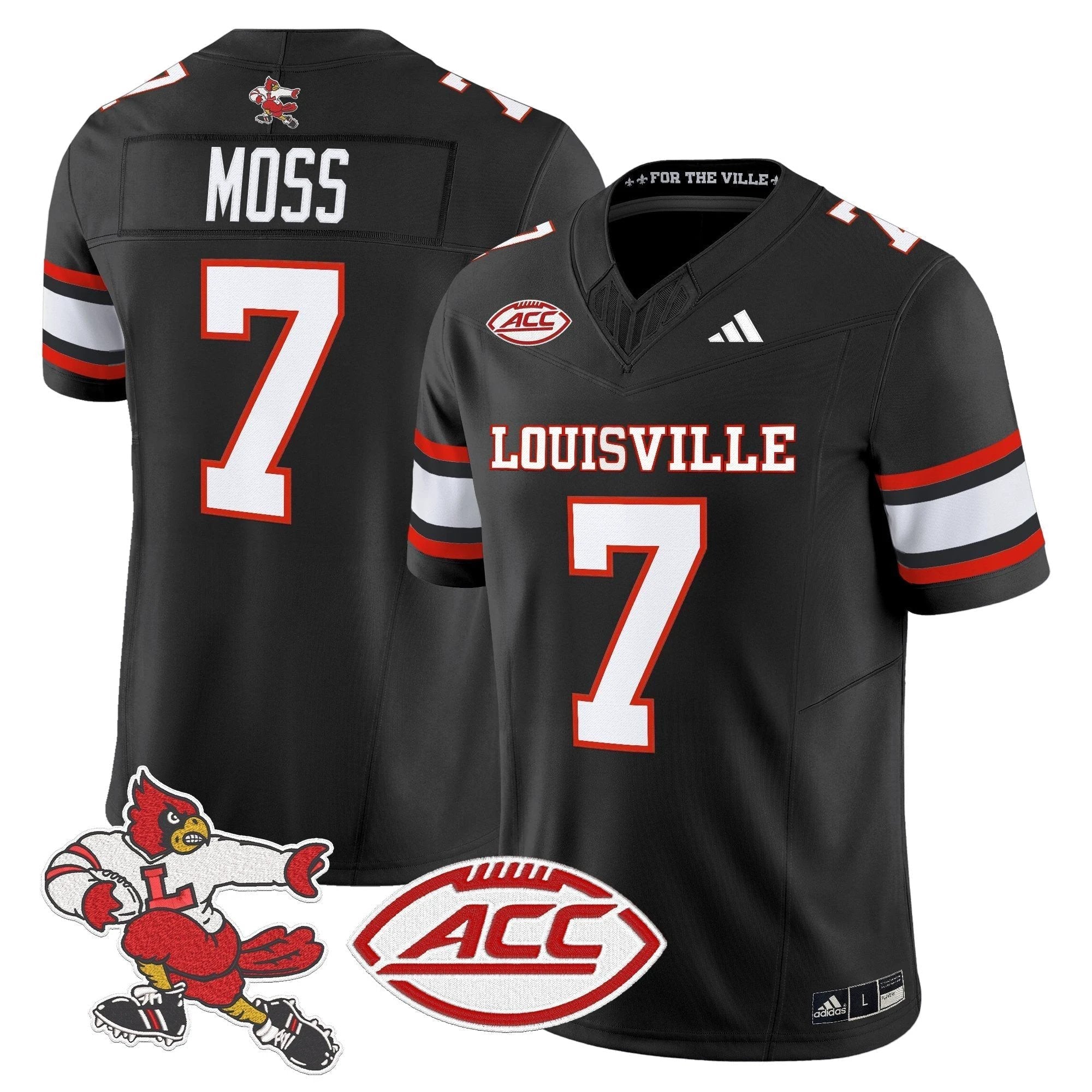 Louisville Cardinals 2025 Vapor Limited Jersey - All Stitched by Louisville Cardinals