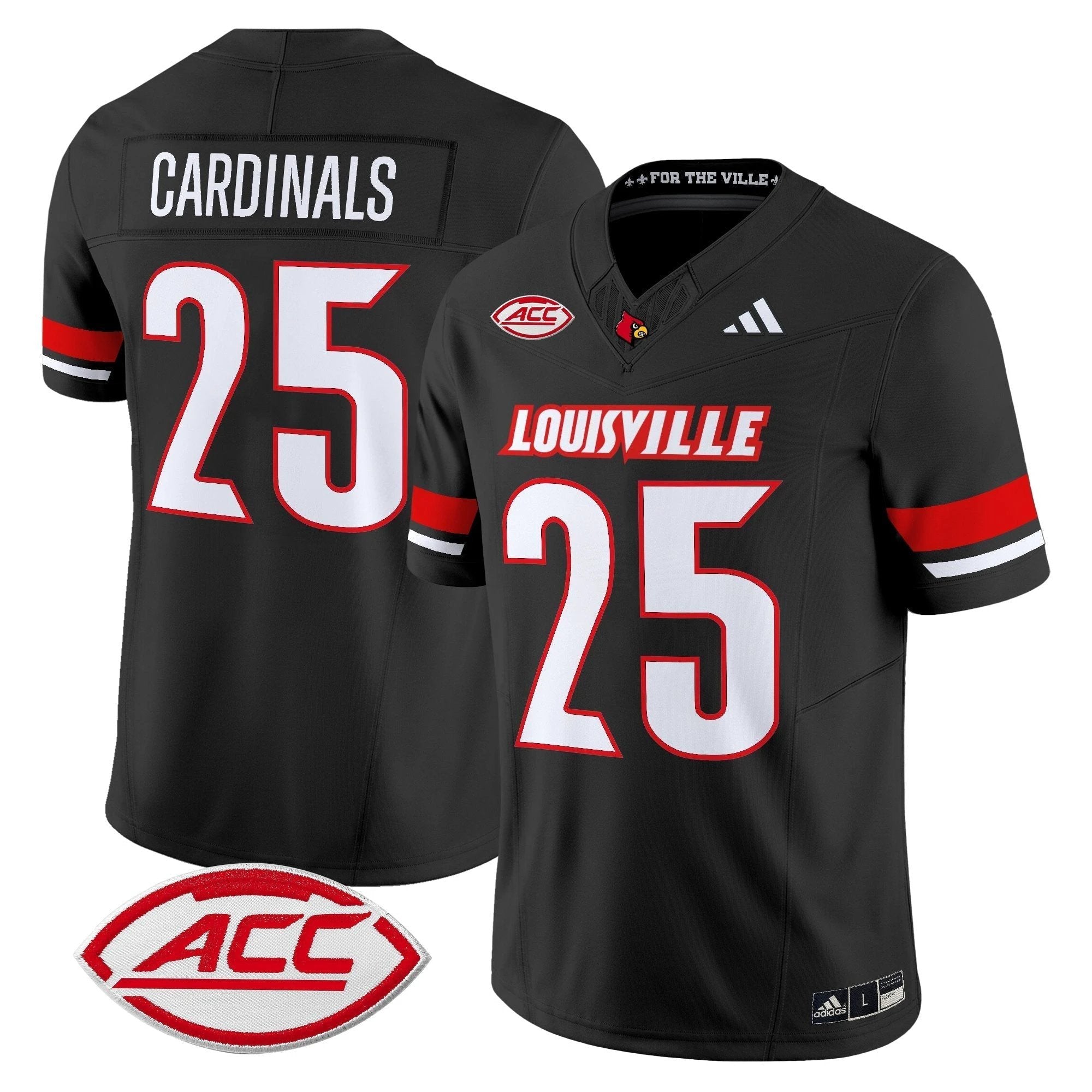 Louisville Cardinals 2025 Vapor Limited Jersey - All Stitched by Louisville Cardinals