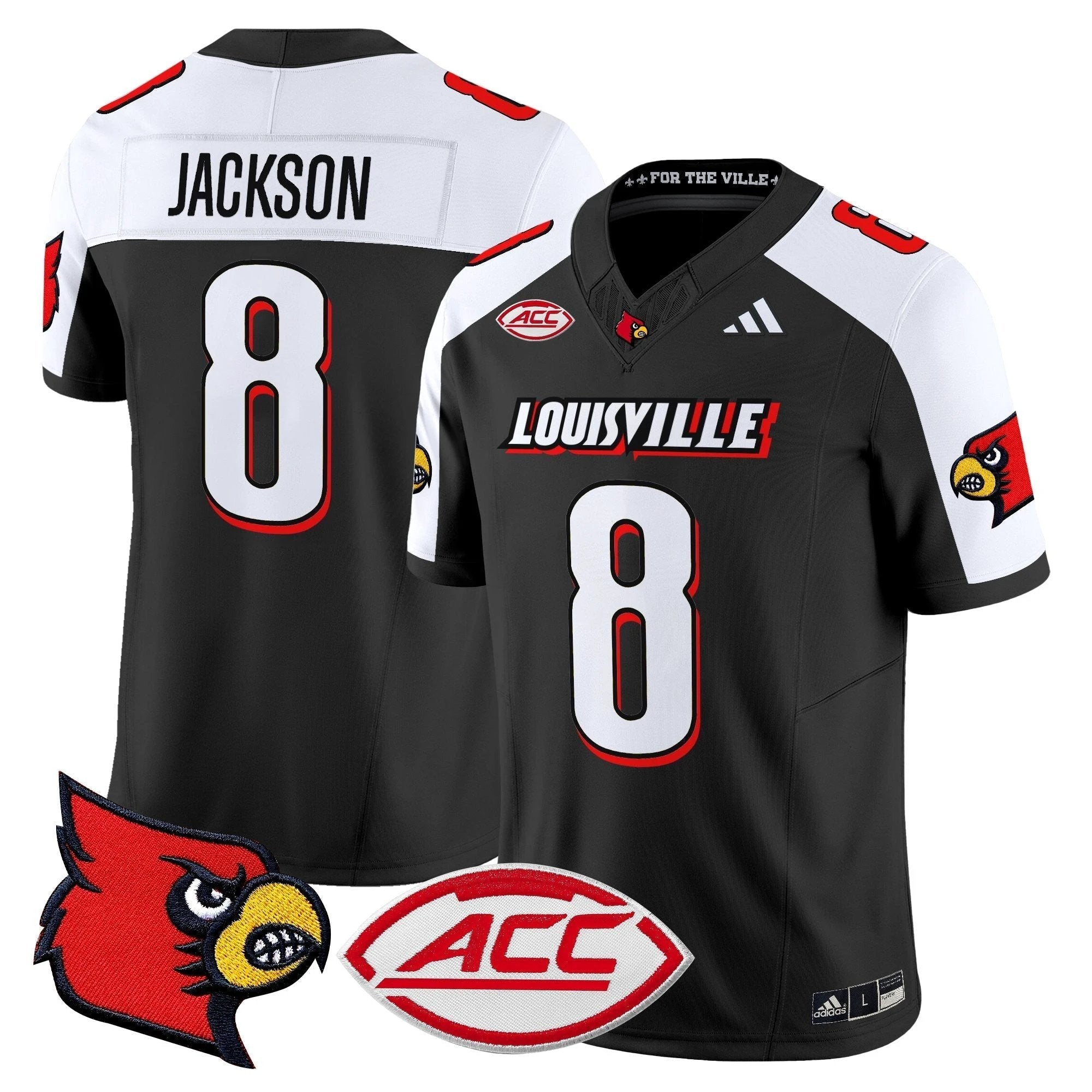 Louisville Cardinals 2025 Vapor Limited Jersey - All Stitched by Louisville Cardinals