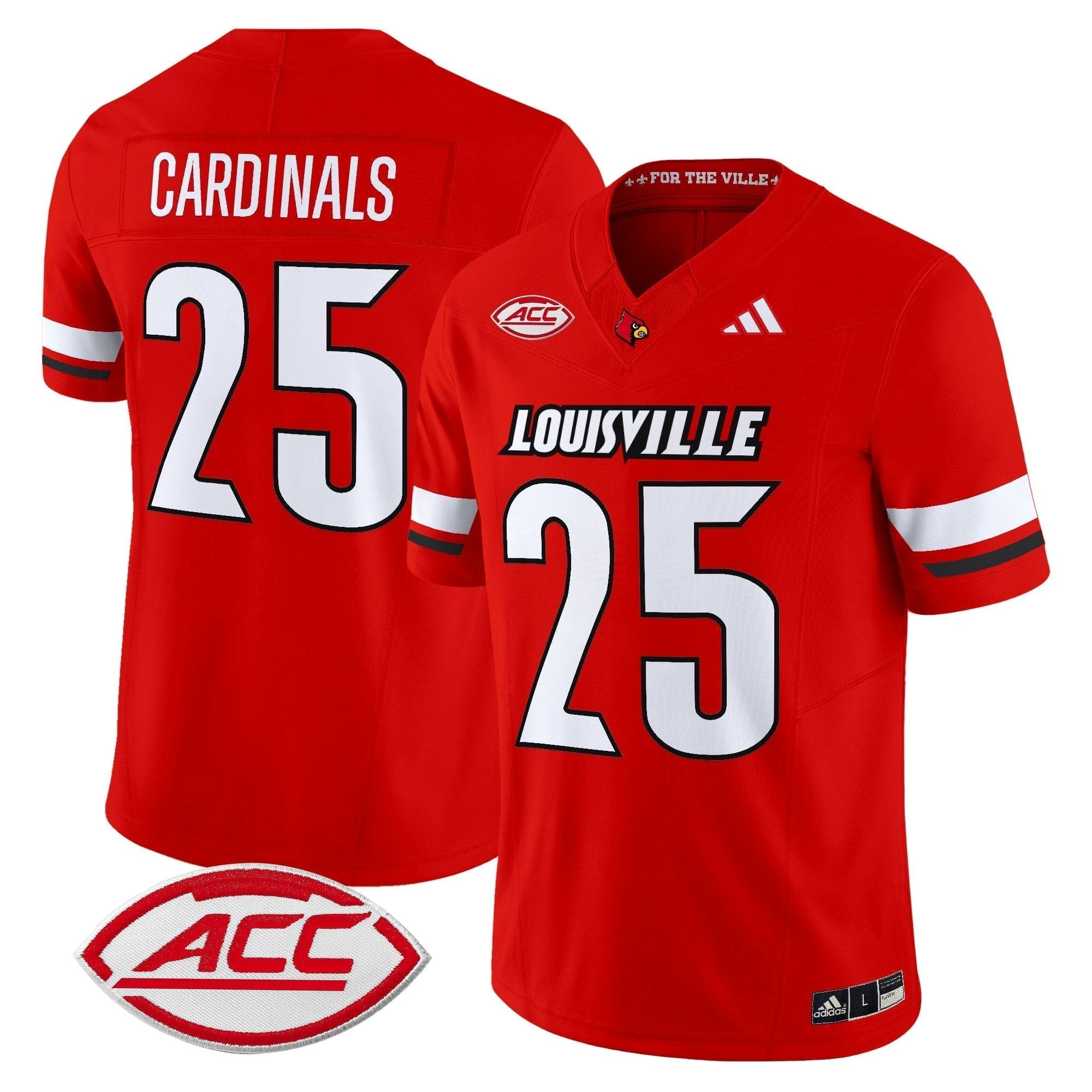 Louisville Cardinals 2025 Vapor Limited Jersey - All Stitched by Louisville Cardinals