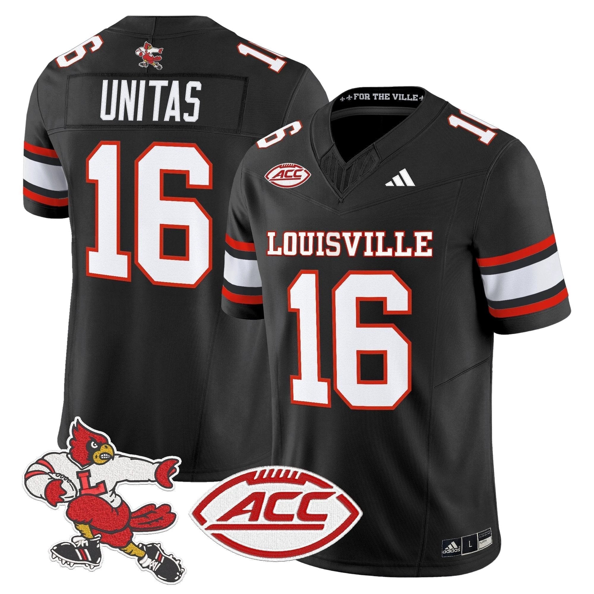 Louisville Cardinals 2025 Vapor Limited Jersey - All Stitched by Louisville Cardinals