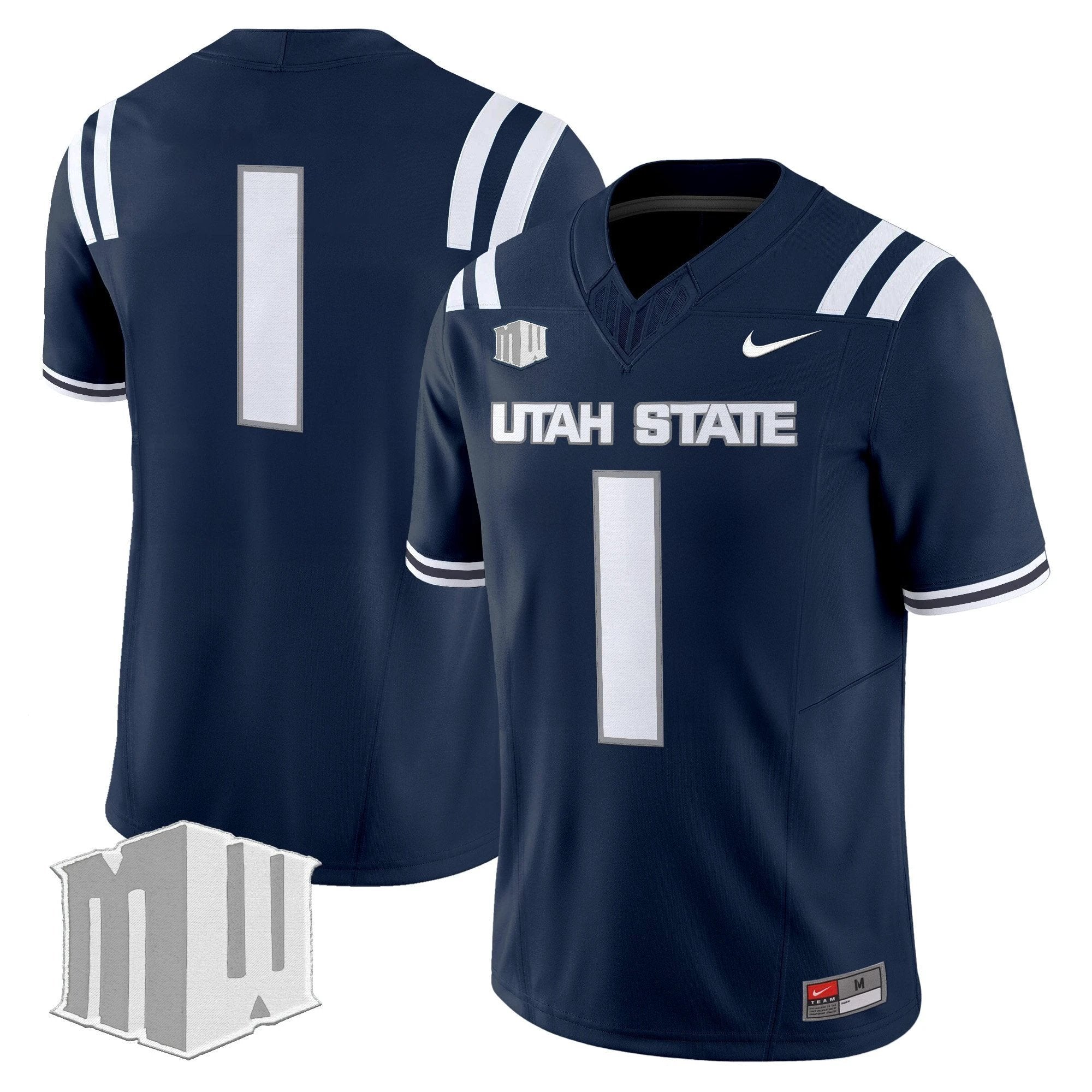 Men's Utah State Aggies 2025 Vapor Limited Jersey - All Stitched by NCAA Football Sunday Nov 2