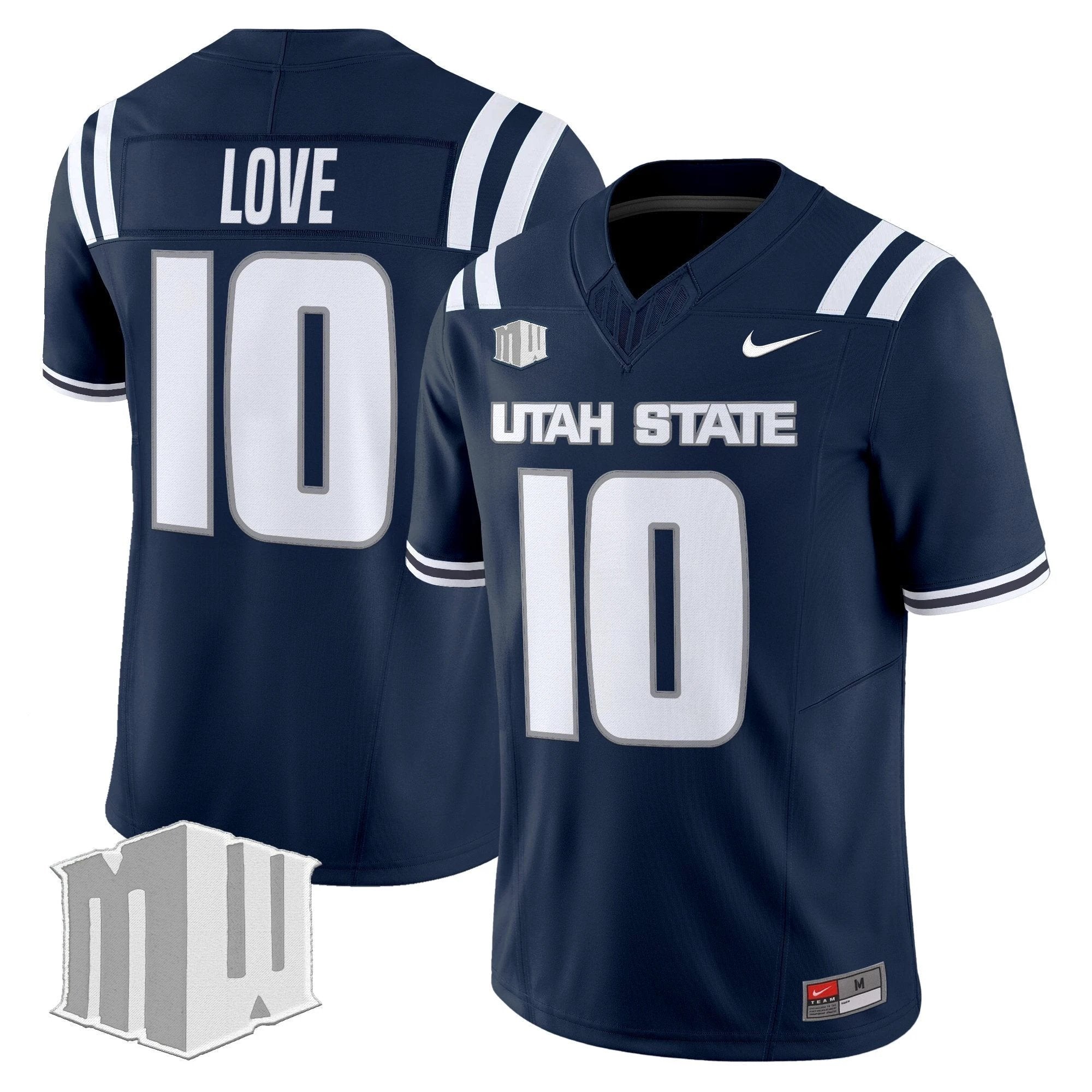 Men's Utah State Aggies 2025 Vapor Limited Jersey - All Stitched by NCAA Football Sunday Nov 2