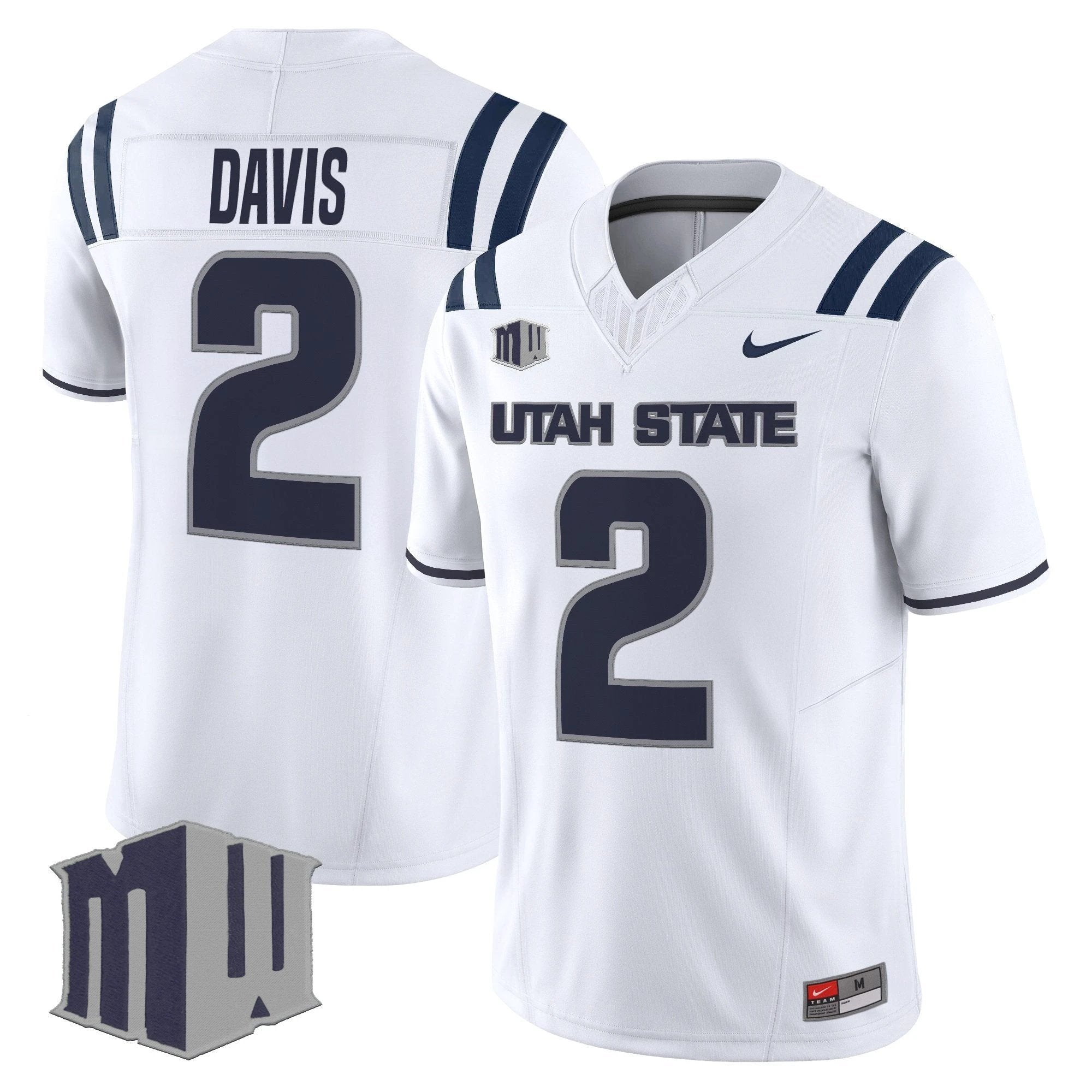 Men's Utah State Aggies 2025 Vapor Limited Jersey - All Stitched by NCAA Football Sunday Nov 2