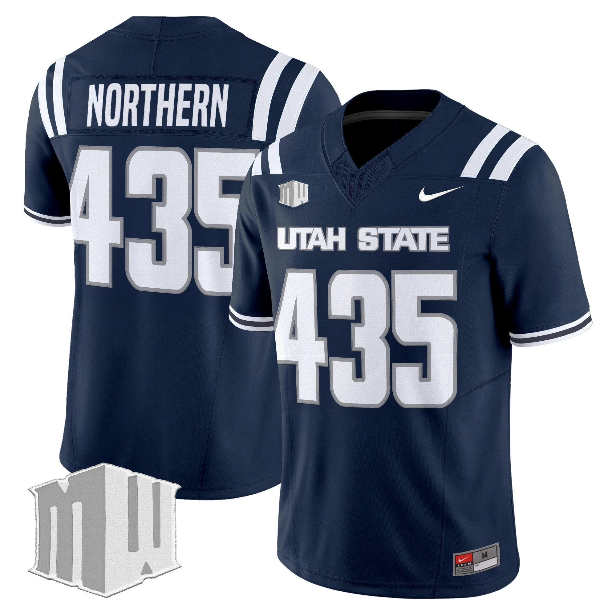 Men's Utah State Aggies 2025 Vapor Limited Jersey - All Stitched by NCAA Football Sunday Nov 2