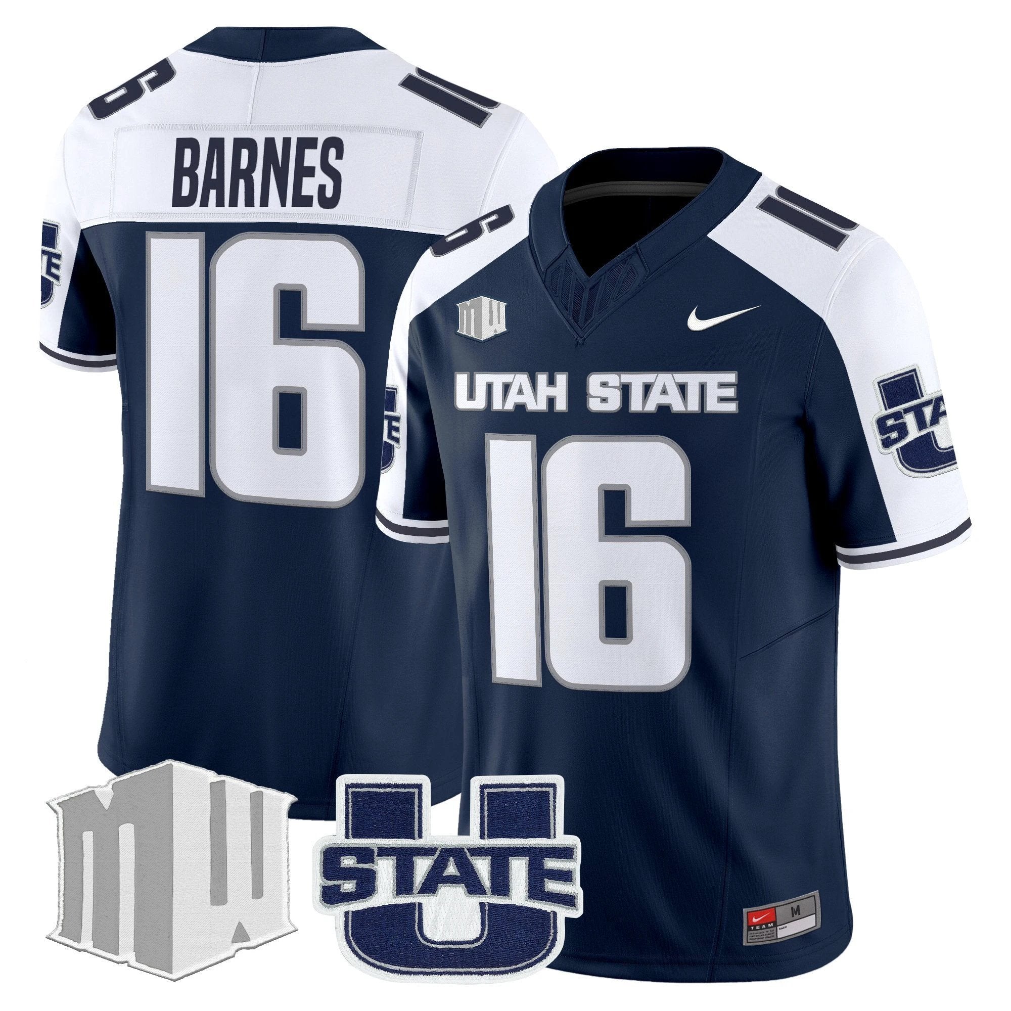 Men's Utah State Aggies 2025 Vapor Limited Jersey - All Stitched by NCAA Football Sunday Nov 2