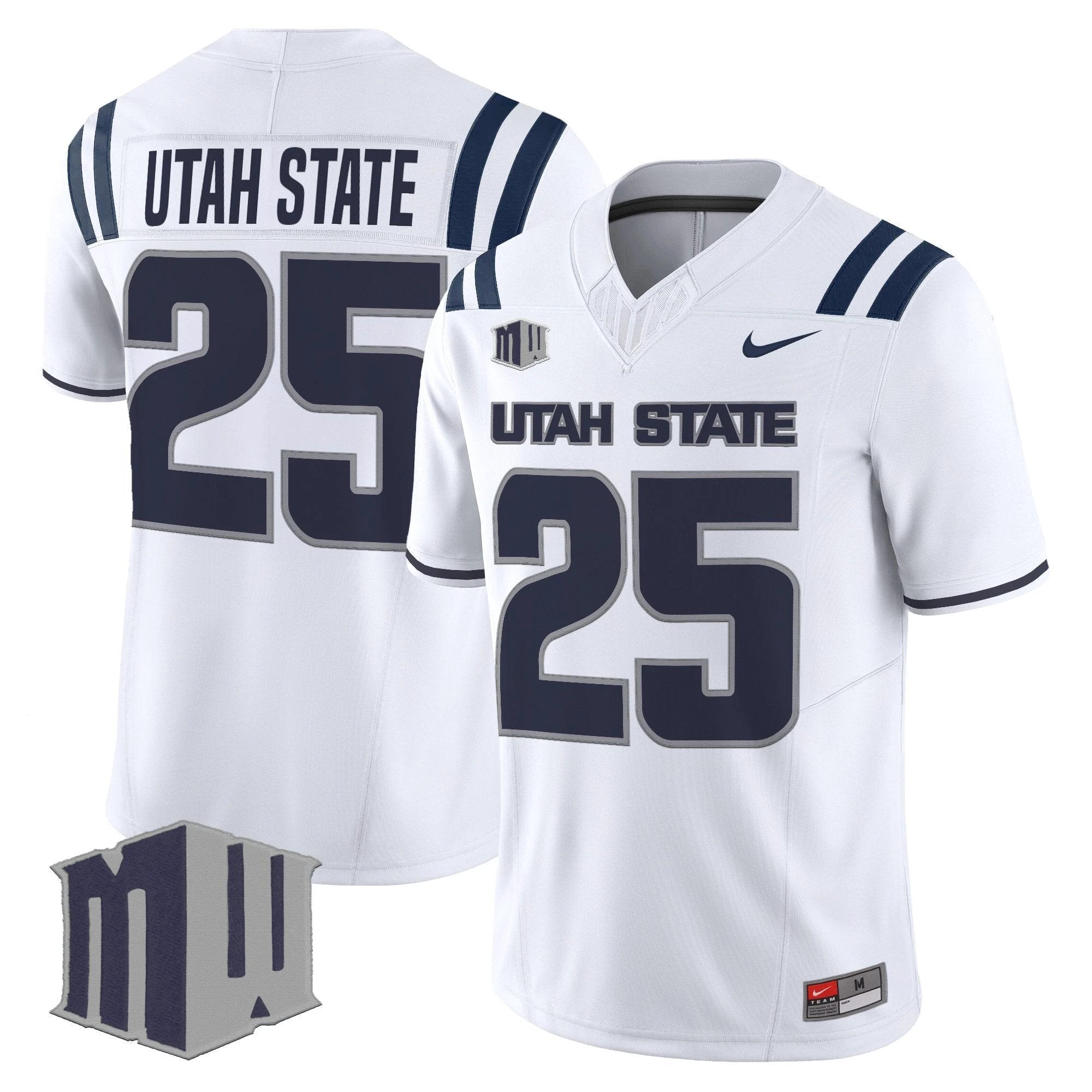 Men's Utah State Aggies 2025 Vapor Limited Jersey - All Stitched by NCAA Football Sunday Nov 2