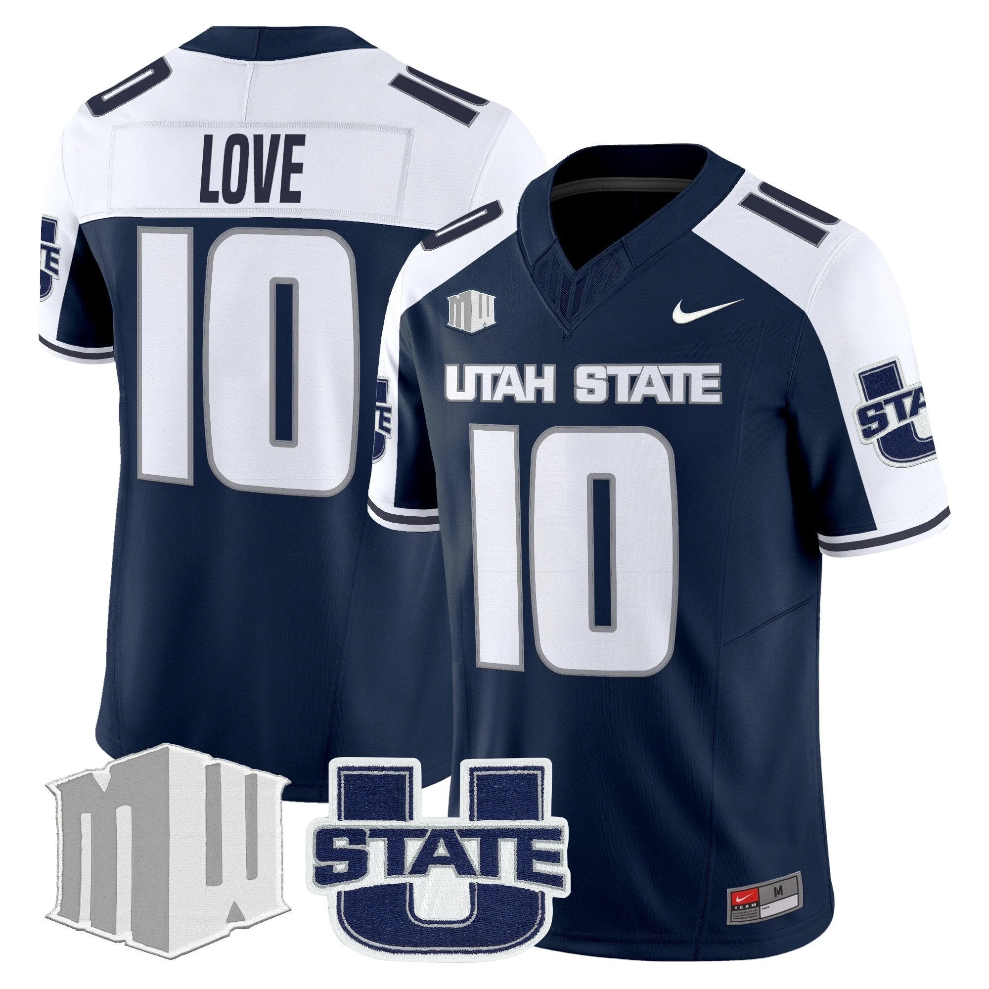 Men's Utah State Aggies 2025 Vapor Limited Jersey - All Stitched by NCAA Football Sunday Nov 2