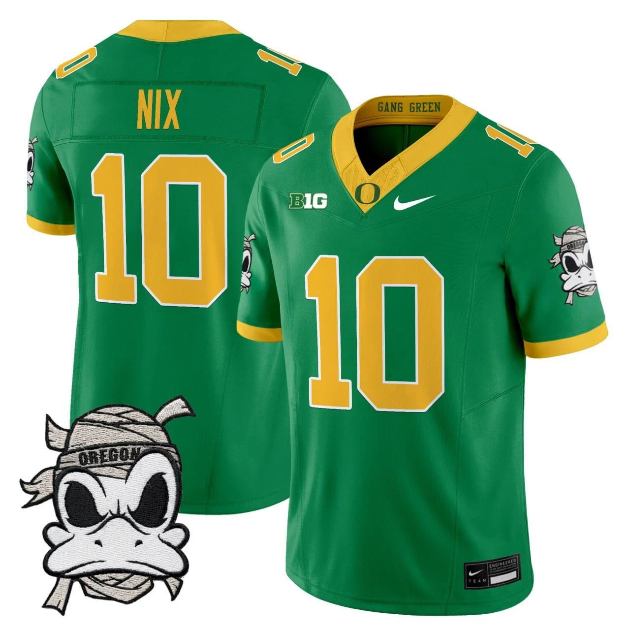 Oregon Ducks 2025 "Mummy Duck" Vapor Limited Jersey V1- All Stitched by Oregon Ducks