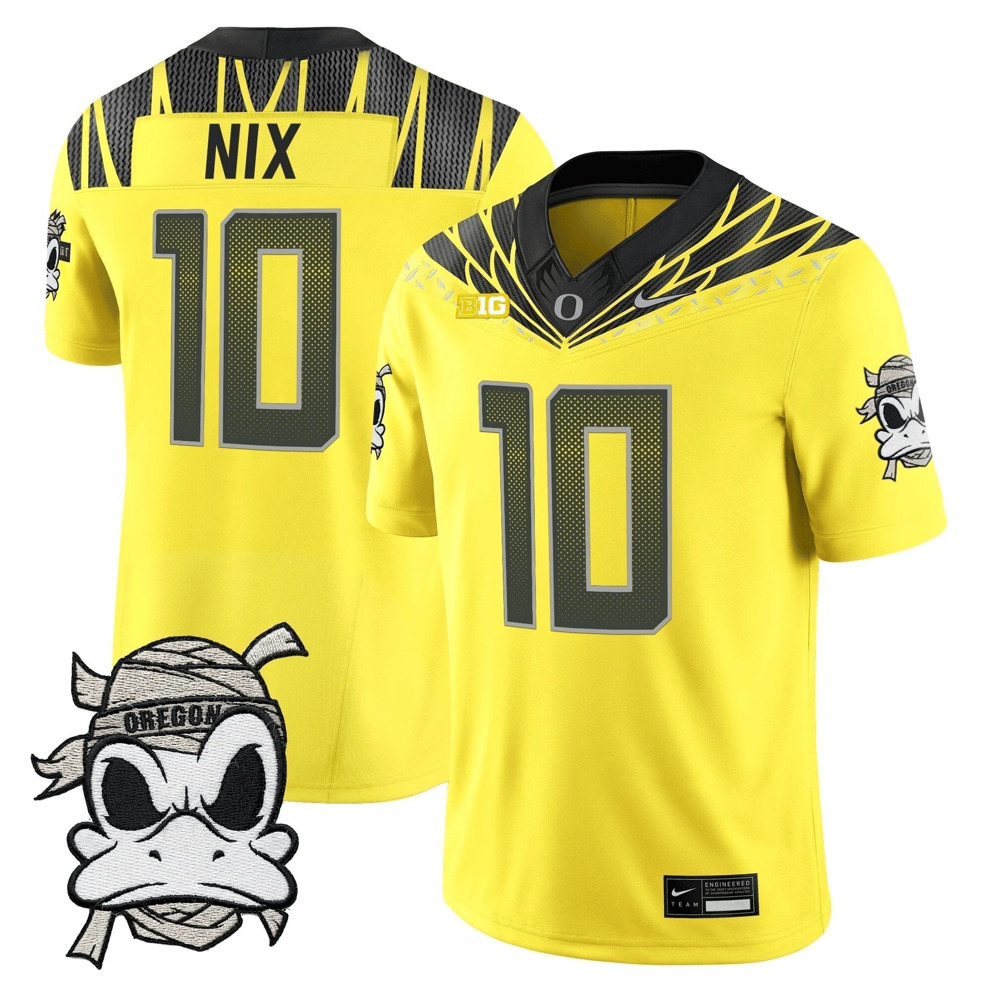 Oregon Ducks 2025 "Mummy Duck" Vapor Limited Jersey - All Stitched by Oregon Ducks