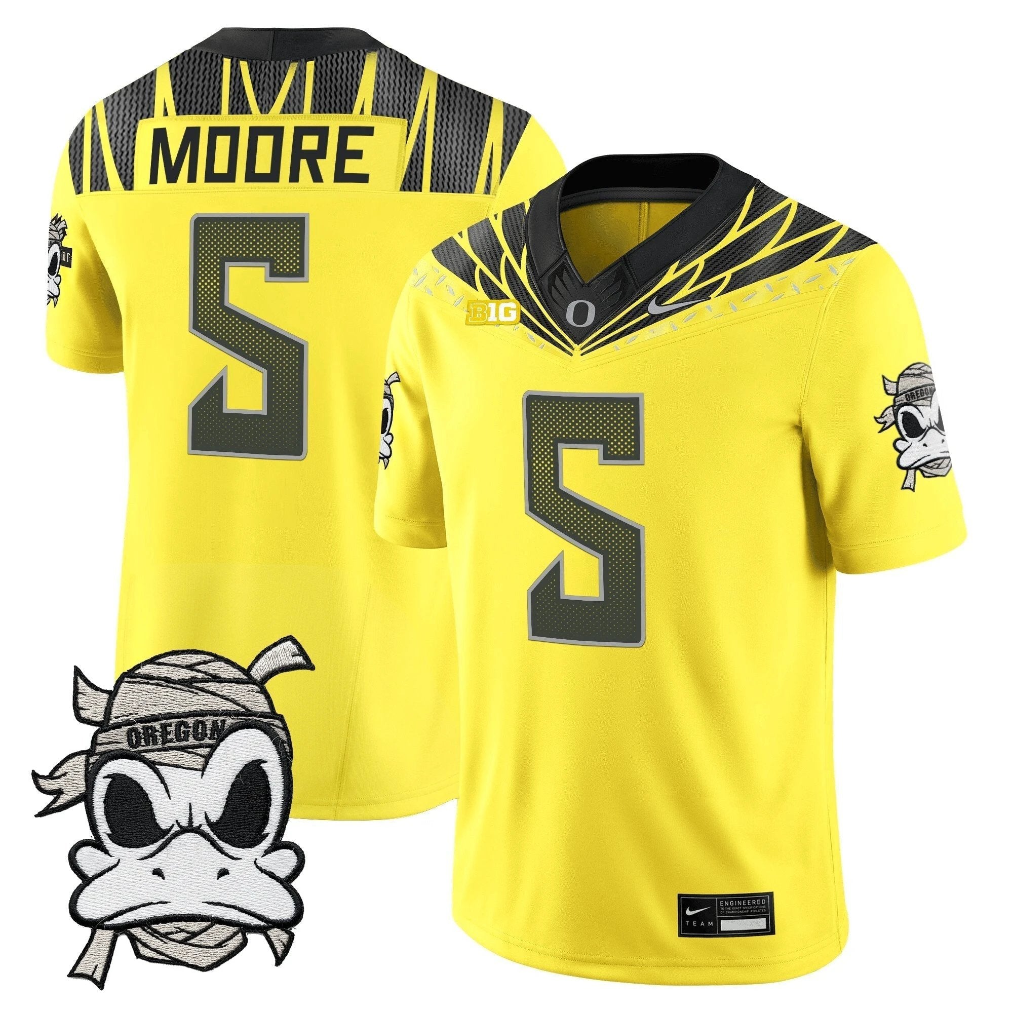 Oregon Ducks 2025 "Mummy Duck" Vapor Limited Jersey - All Stitched by Oregon Ducks
