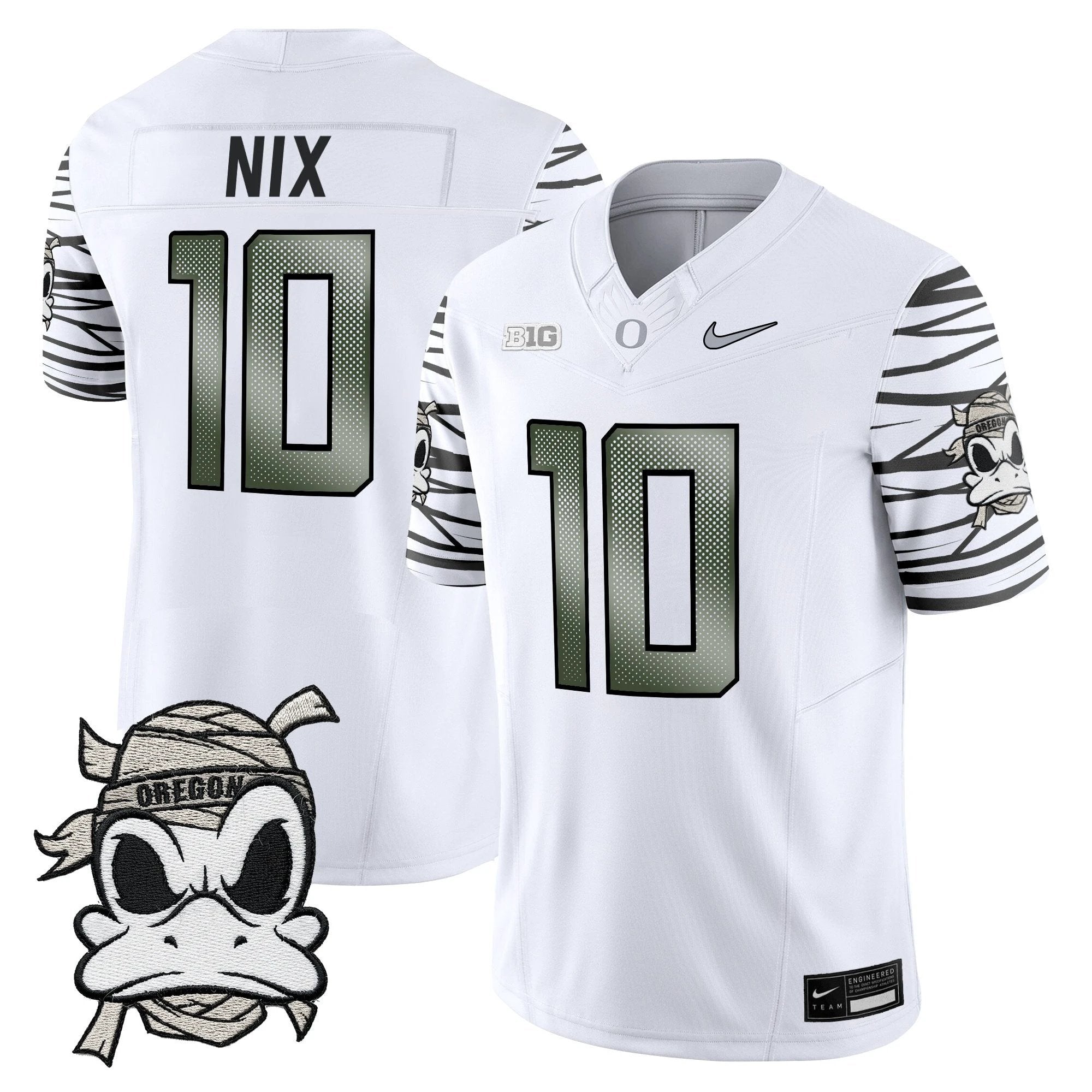 Oregon Ducks 2025 "Mummy Duck" Vapor Limited Jersey V1- All Stitched by Oregon Ducks