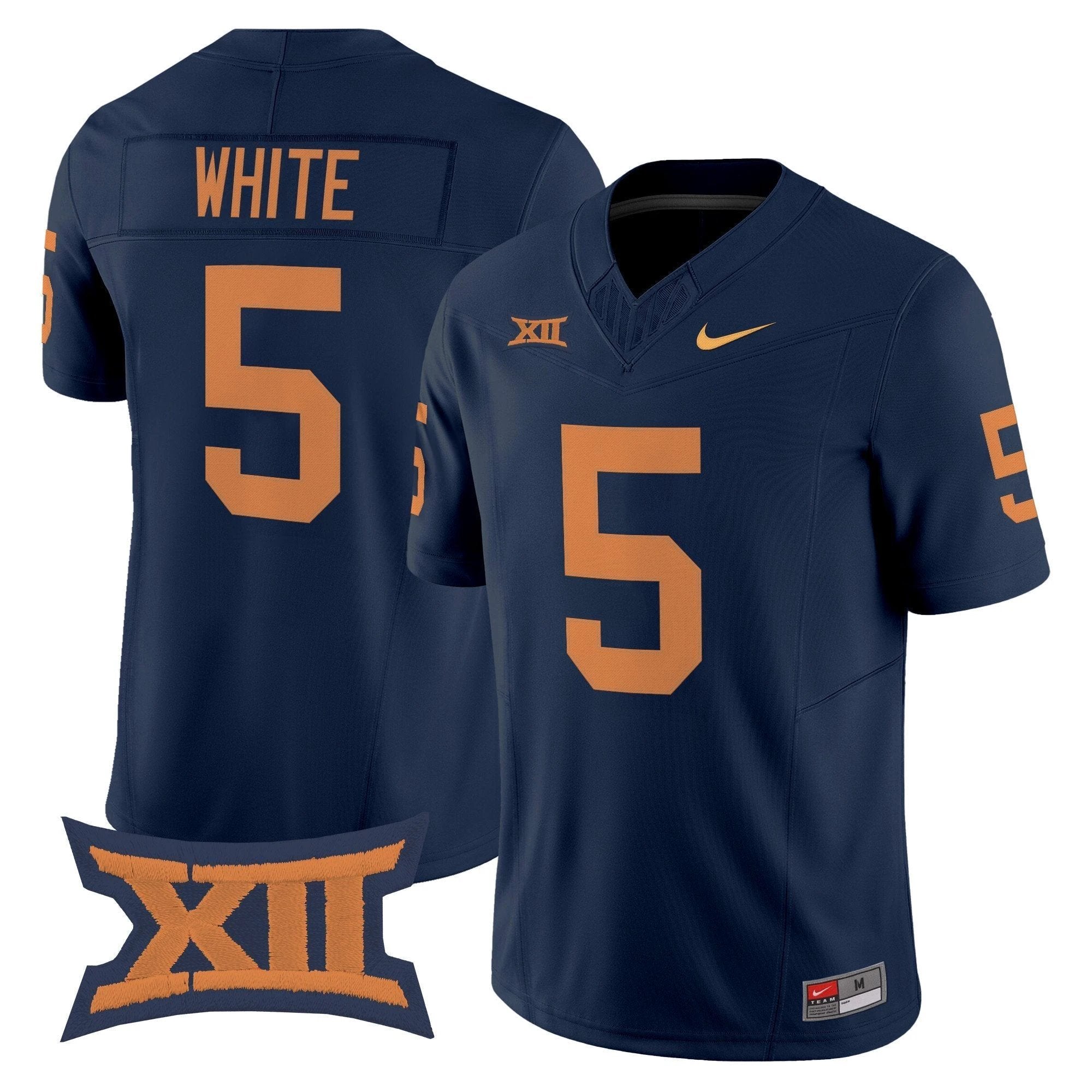West Virginia Mountaineers 1965 Throwback Vapor Limited Jersey - All Stitched by West Virginia Mountaineers