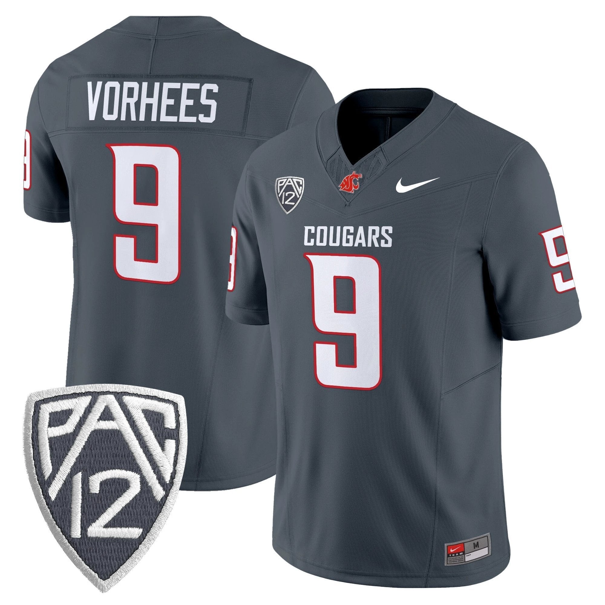 Washington State Cougars 2025 Vapor Limited Jersey V2 - All Stitched by Washington State Cougars