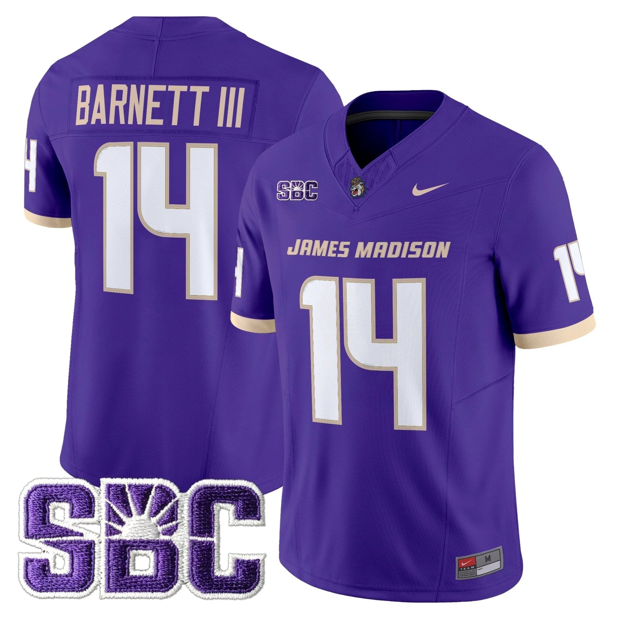 James Madison Dukes 2025 Vapor Limited Jersey - All Stitched by bustlight