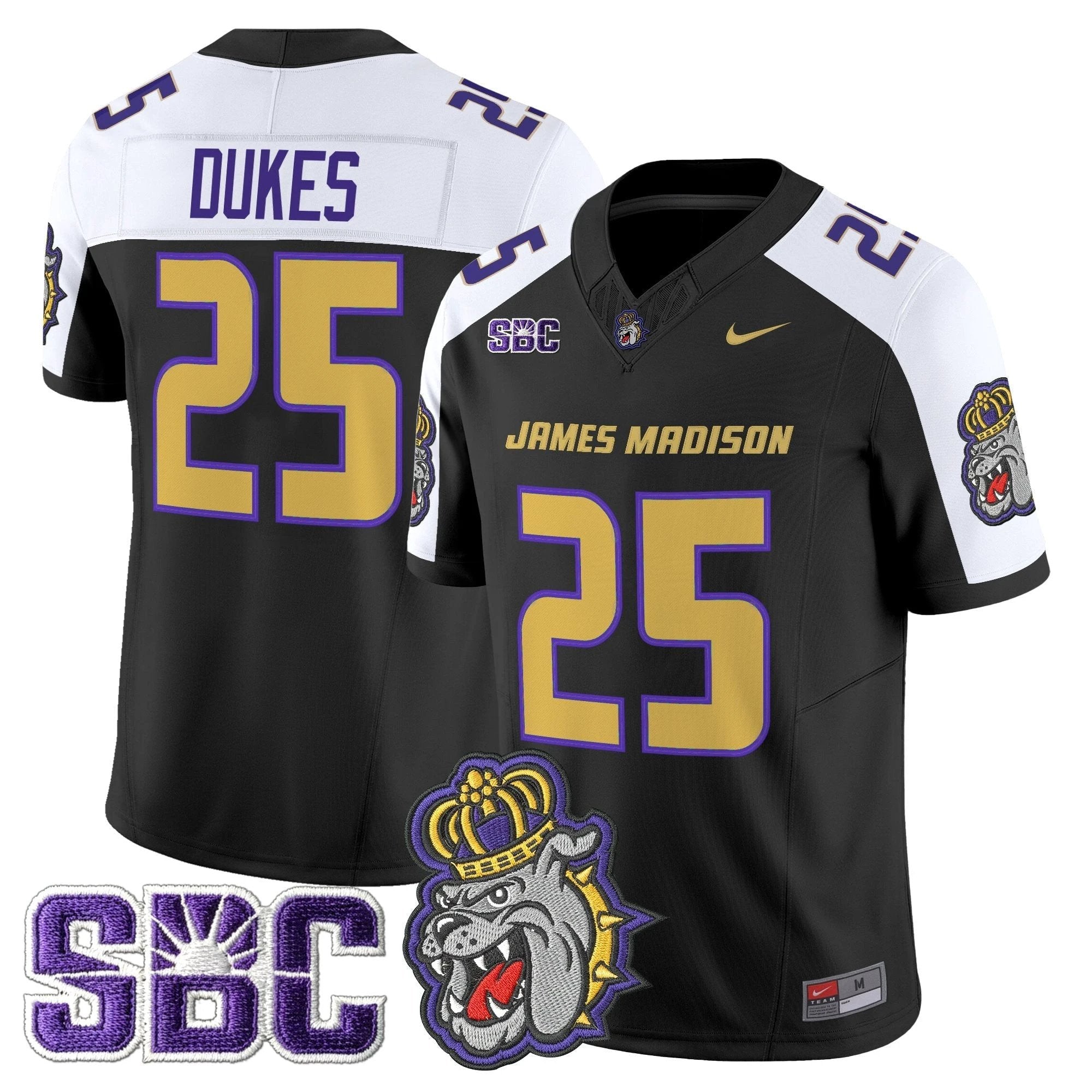 James Madison Dukes 2025 Vapor Limited Jersey - All Stitched by bustlight