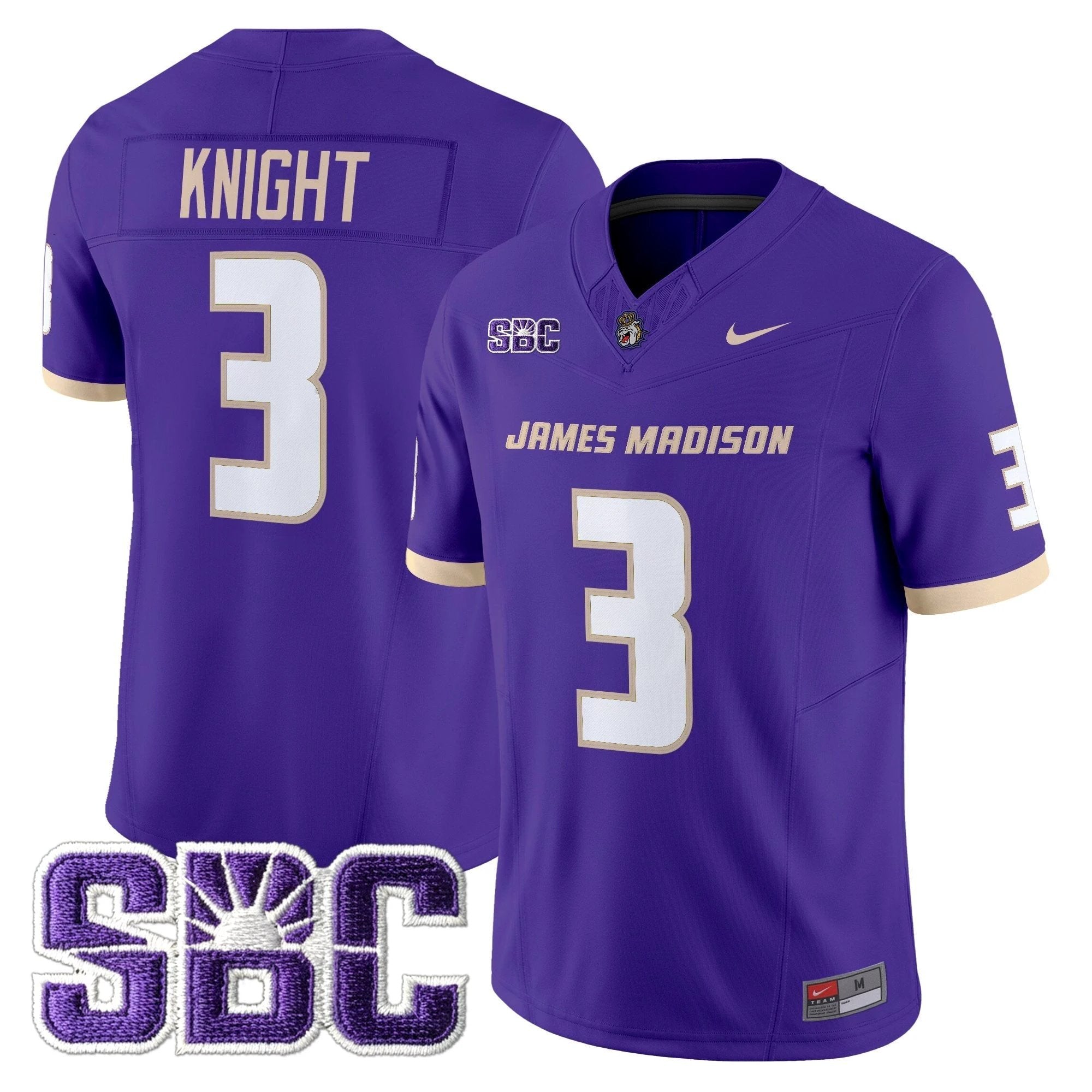 James Madison Dukes 2025 Vapor Limited Jersey - All Stitched by bustlight