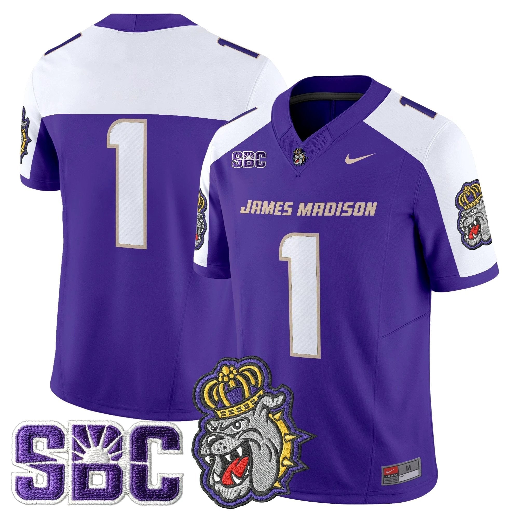 James Madison Dukes 2025 Vapor Limited Jersey - All Stitched by bustlight