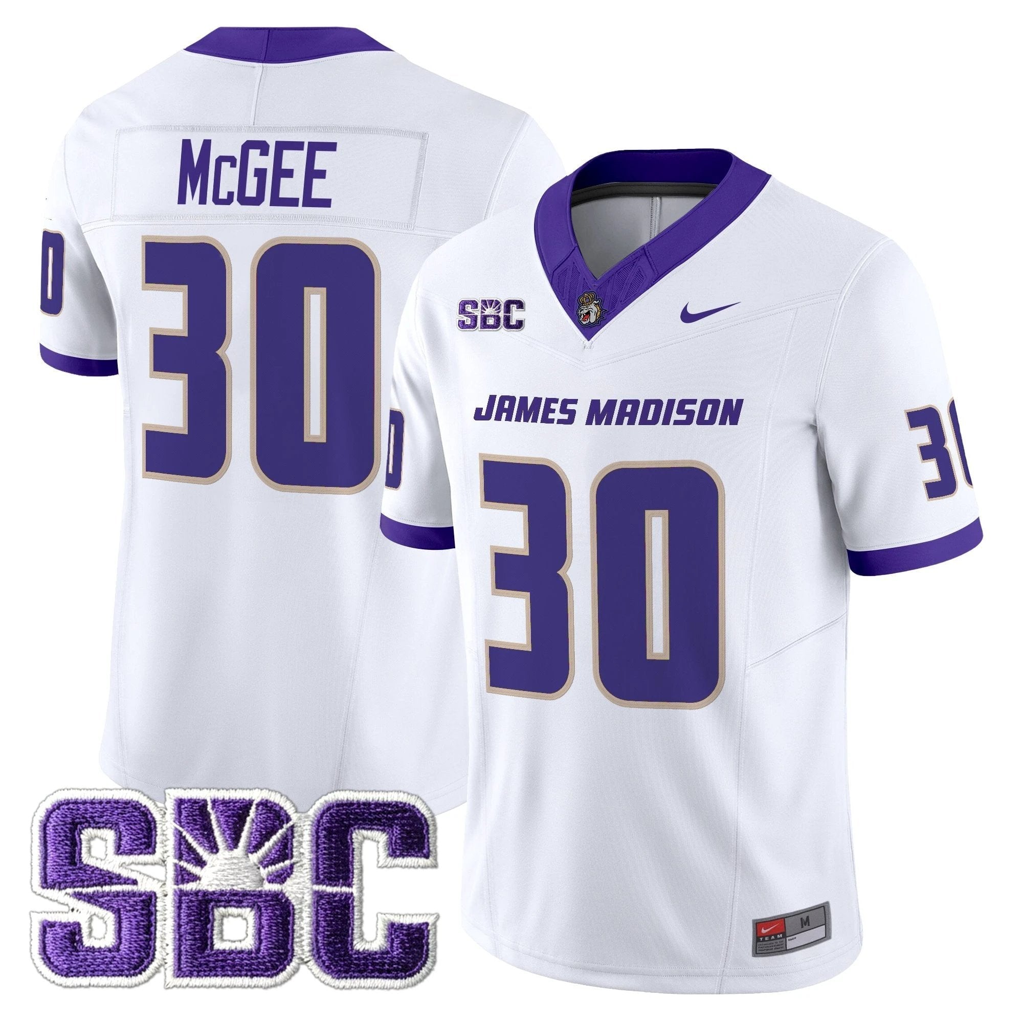 James Madison Dukes 2025 Vapor Limited Jersey - All Stitched by bustlight