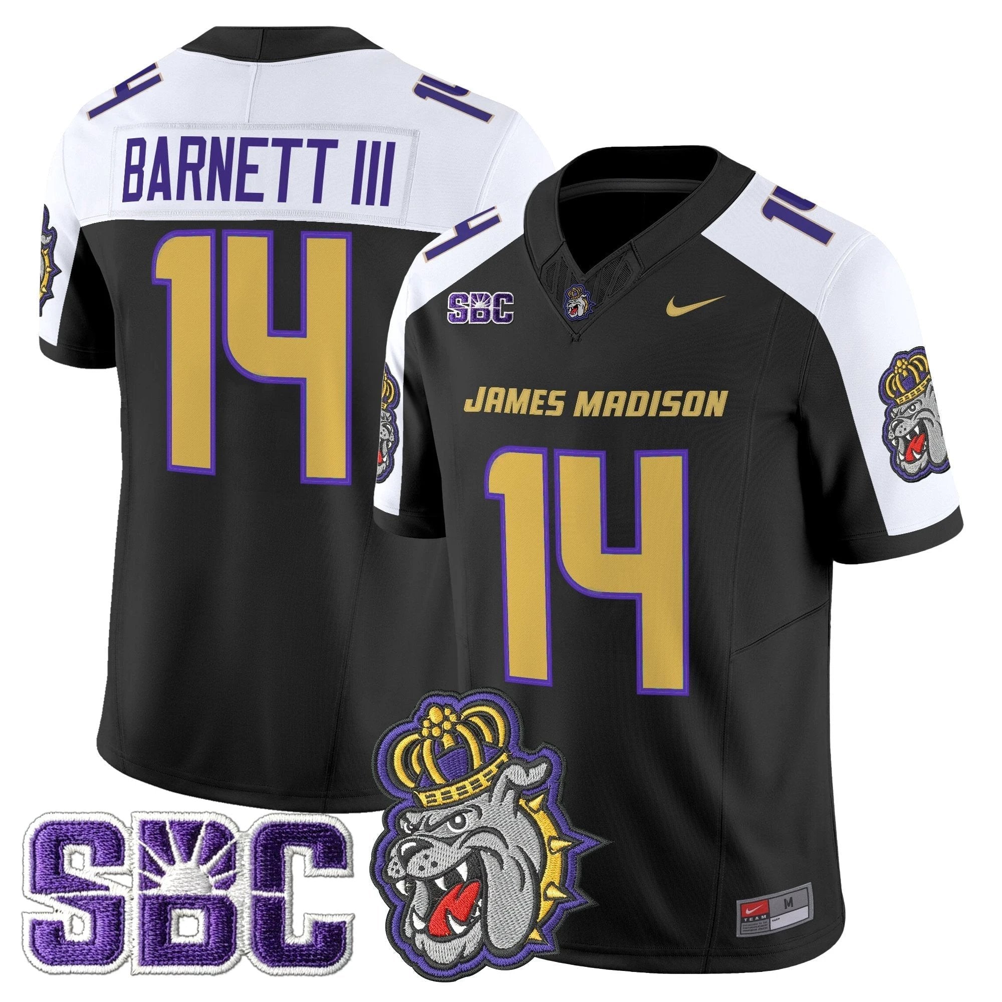 James Madison Dukes 2025 Vapor Limited Jersey - All Stitched by bustlight